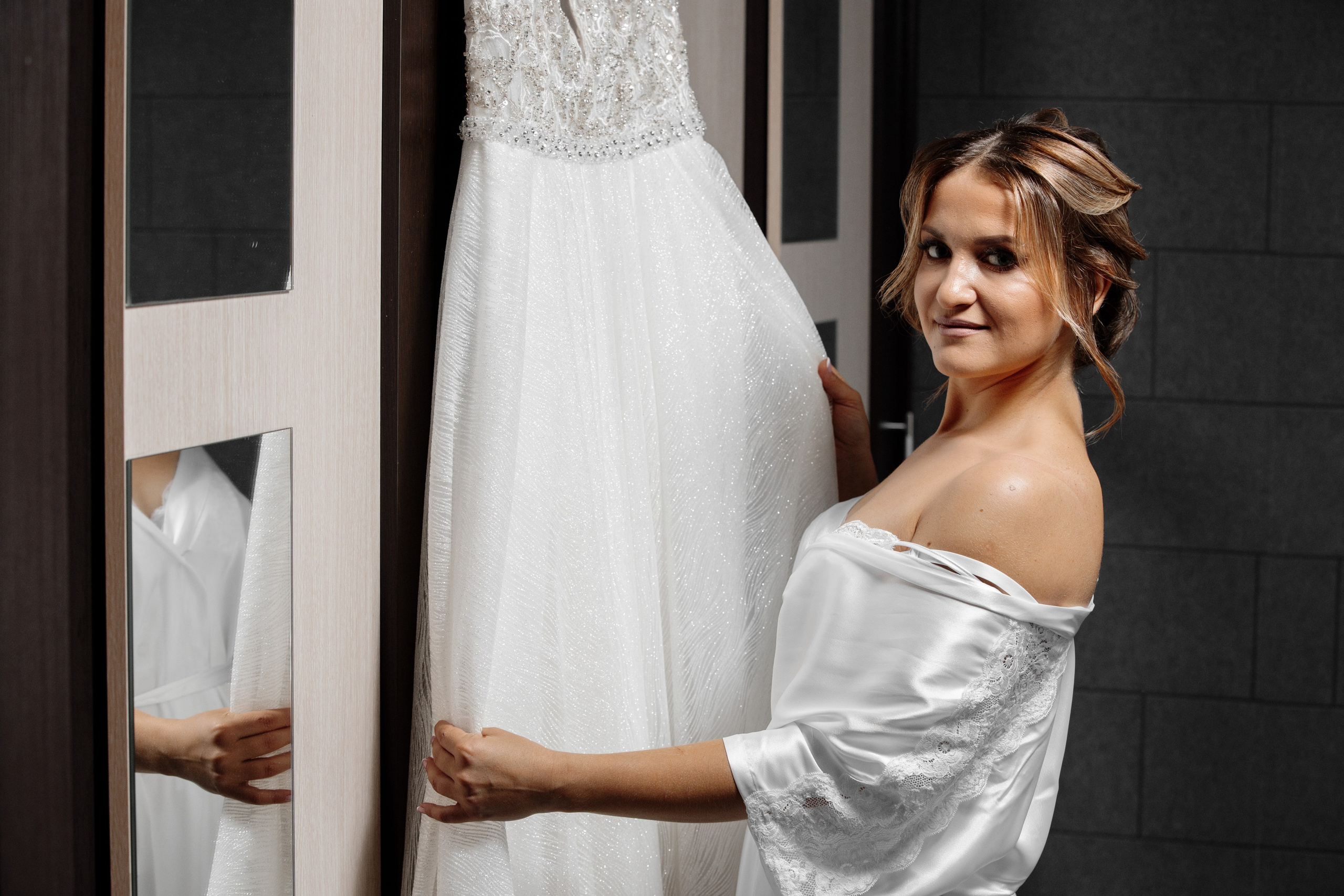 Сборы невесты. Свадебная съёмка в Москве