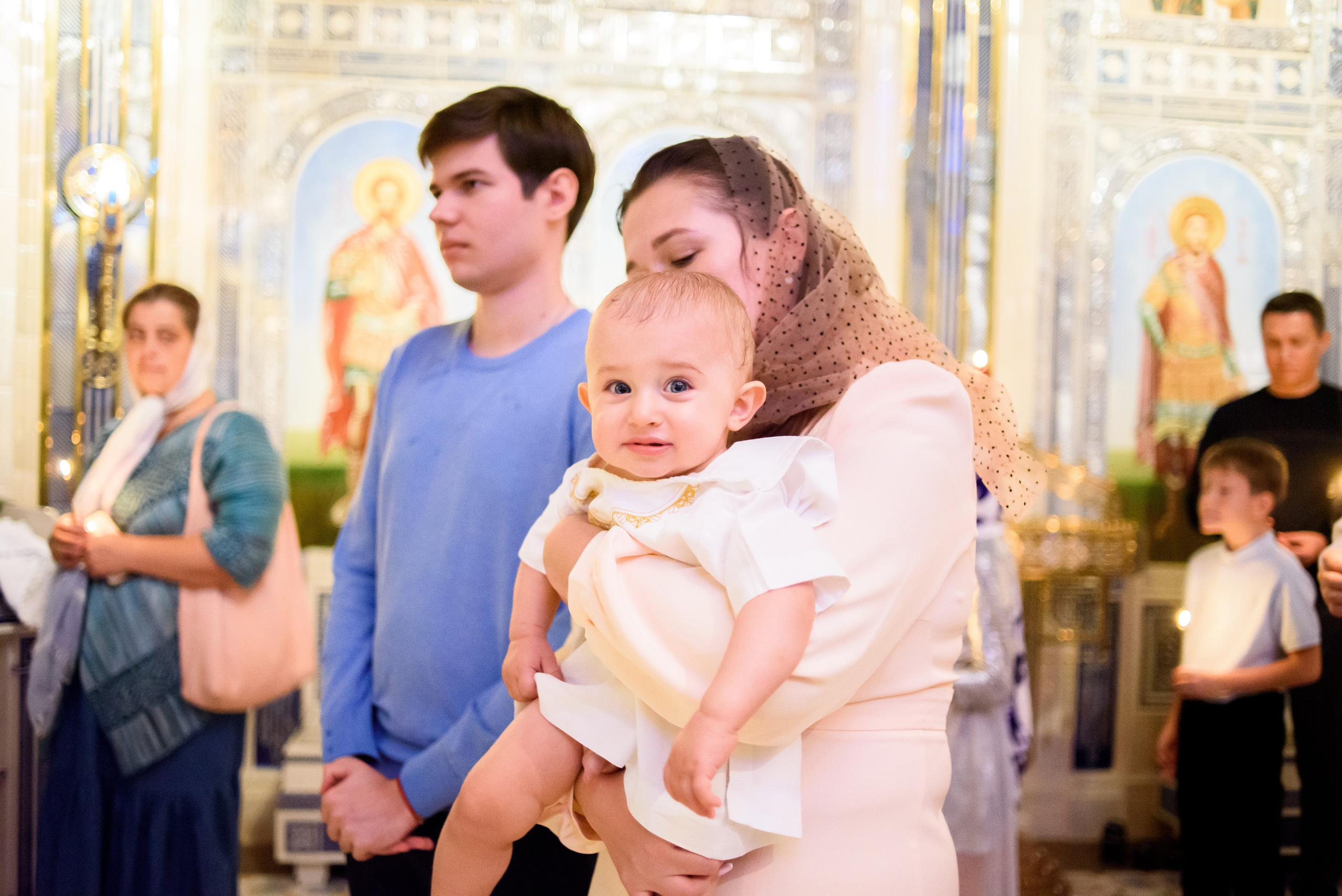 Крещение Михаила. Фотограф Юлия Попова
