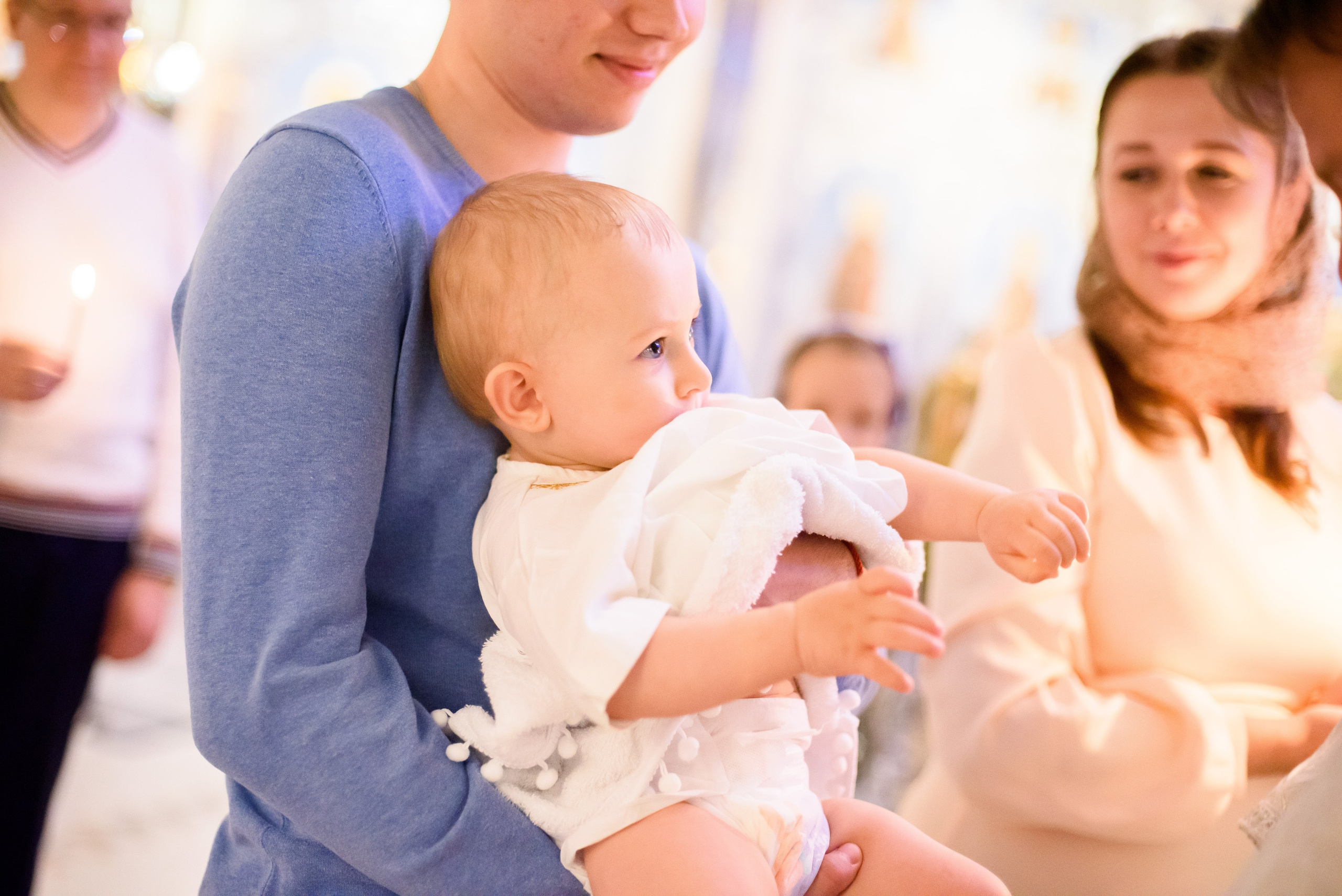 Крещение Михаила. Фотограф Юлия Попова