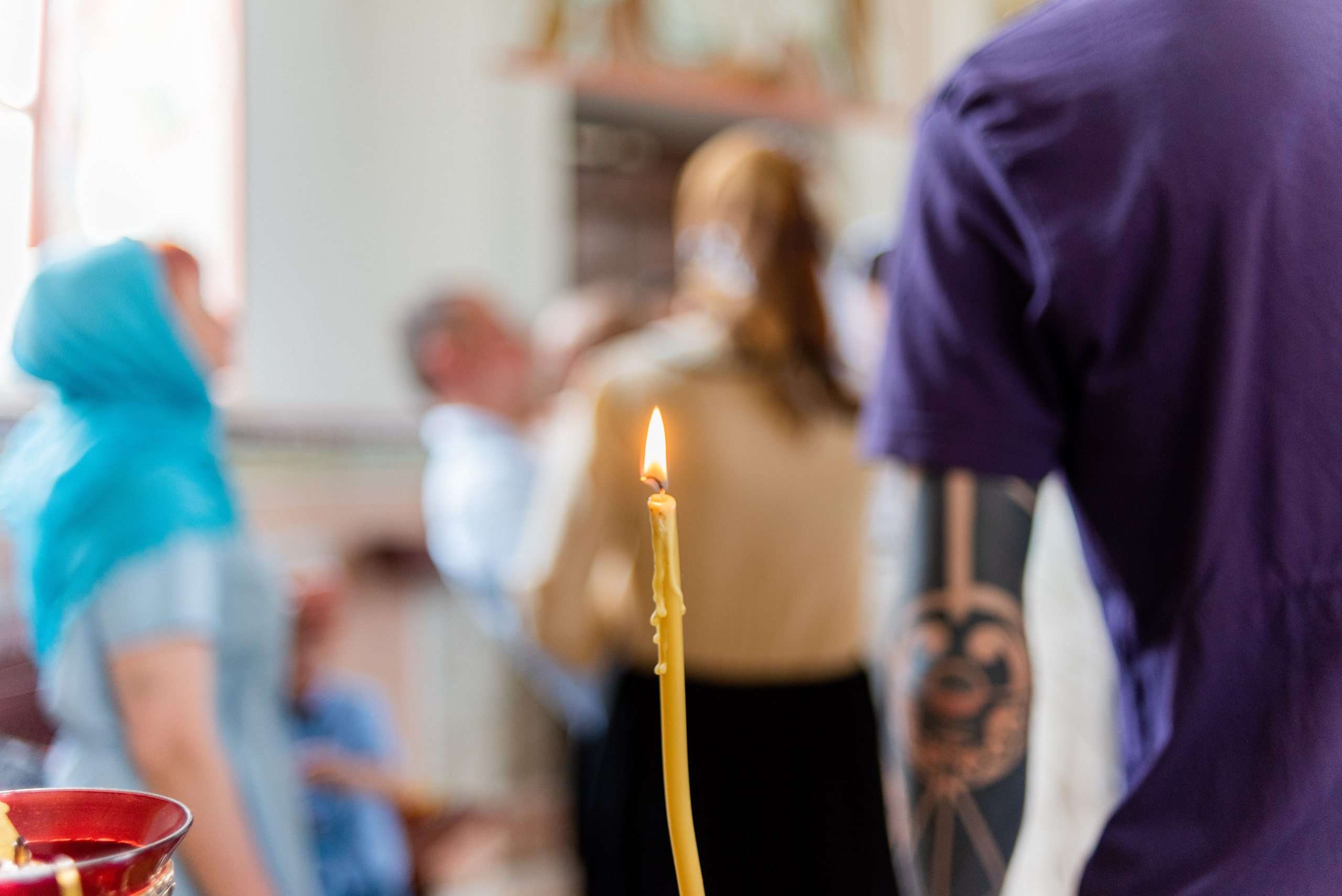 Крещение Ники. Фотограф Юлия Попова