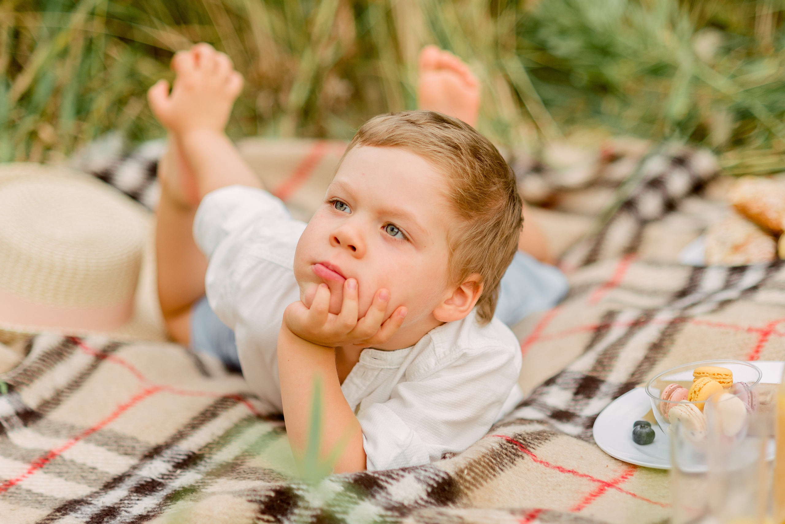 В поле. Фотограф Юлия Попова