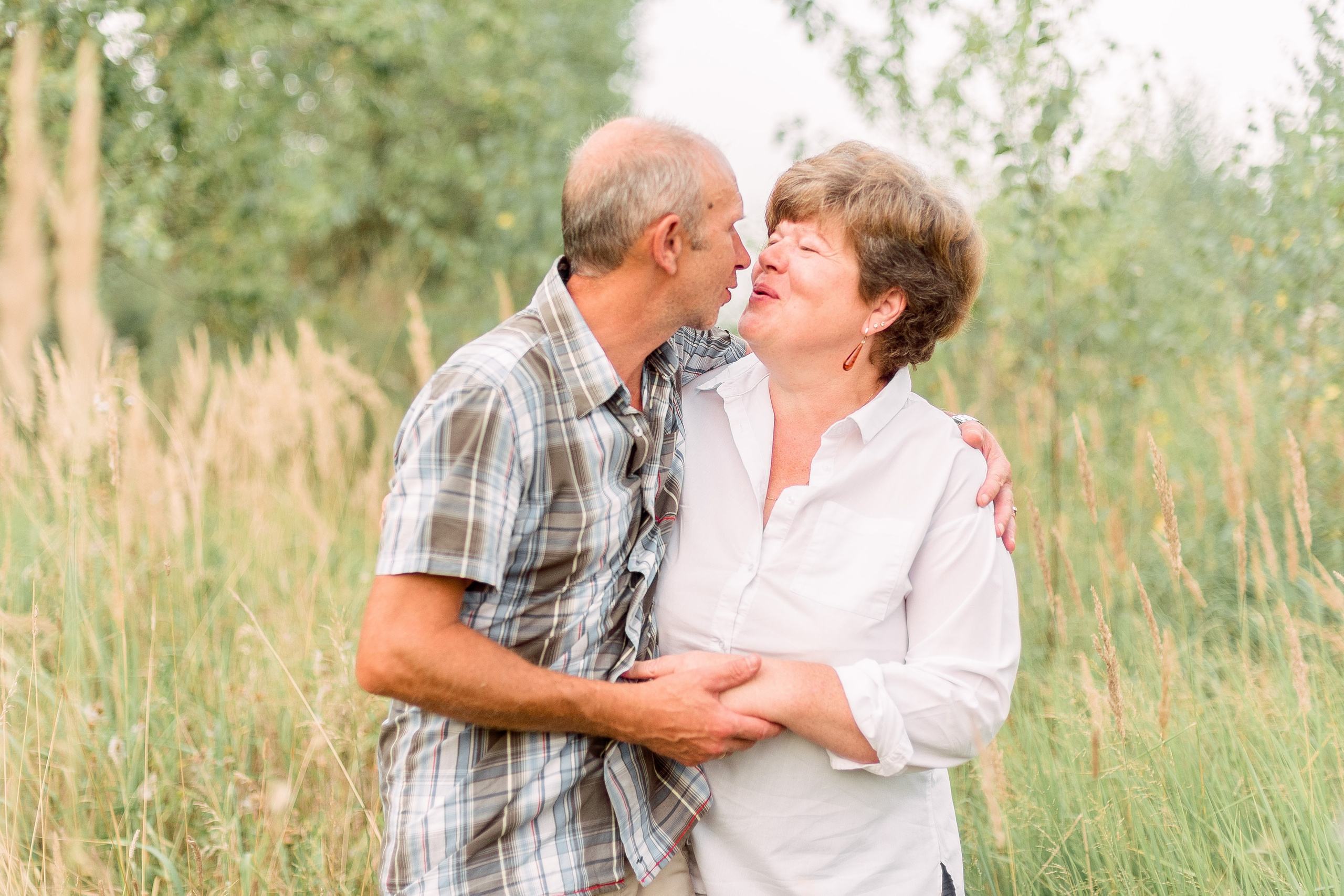 В поле. Фотограф Юлия Попова