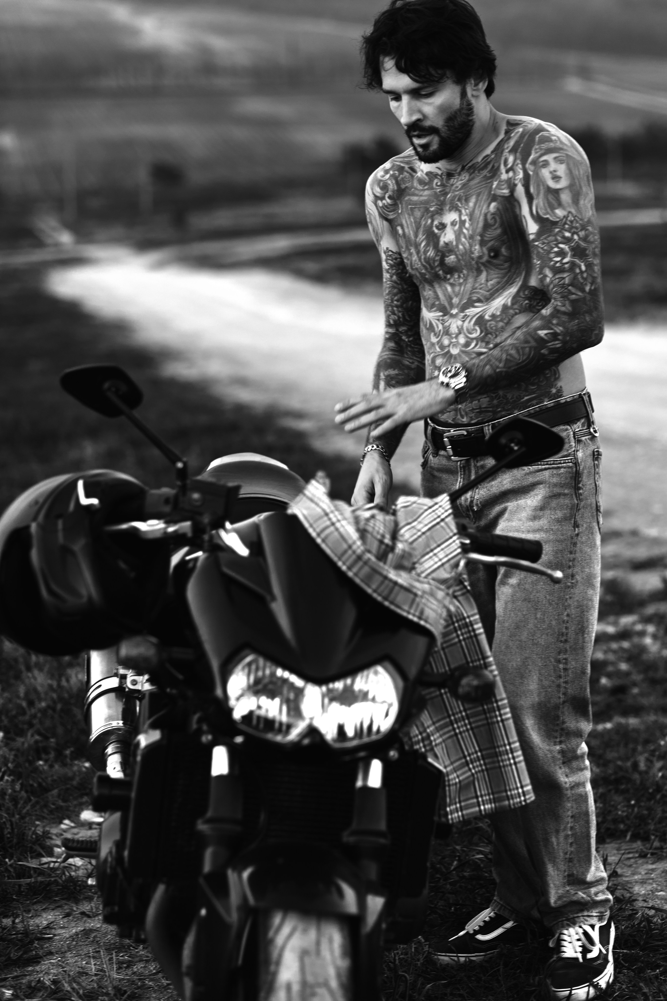 Вкус металла и огня. Gerasko Aleks — Портрет, кричащий тишиной