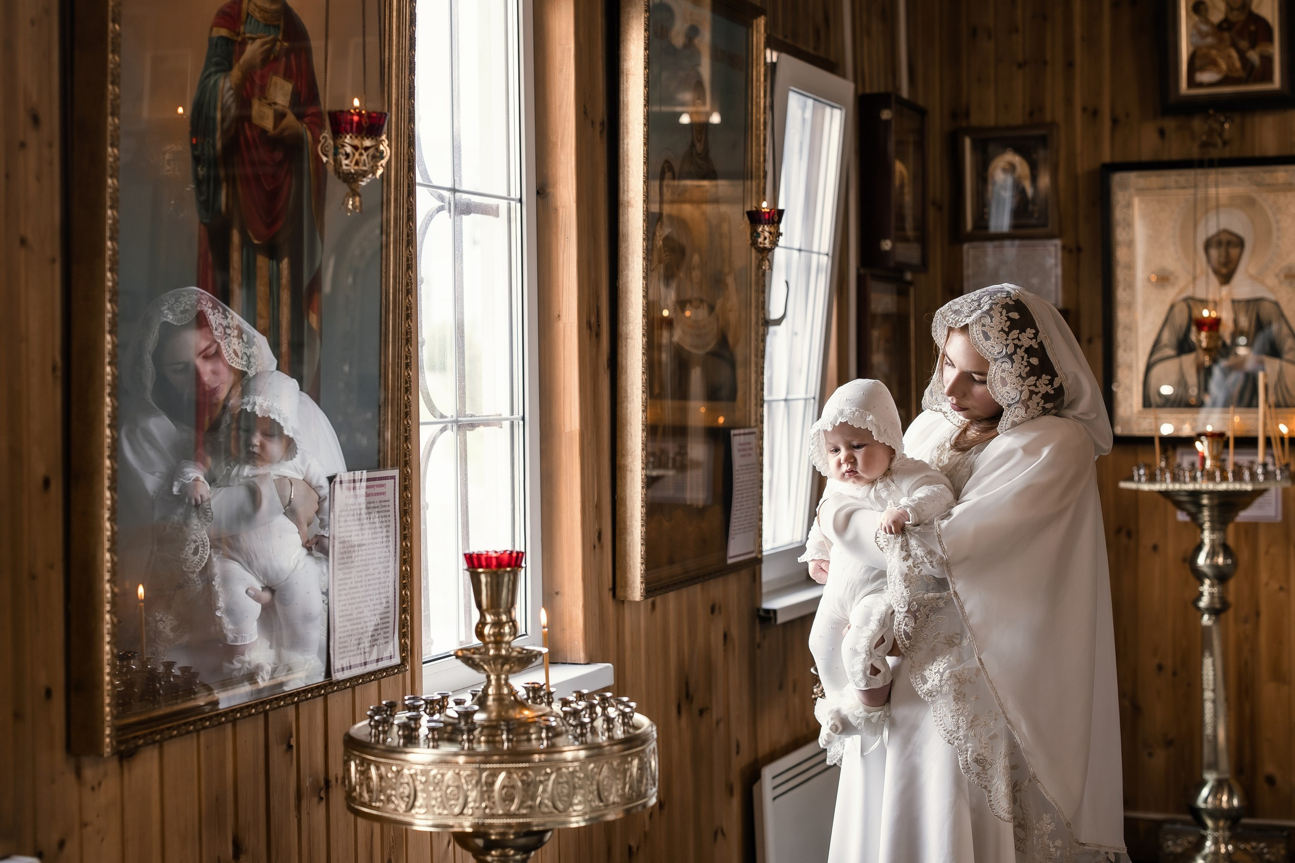 Таинство крещения. Семейный и детский фотограф в Москве Орешина Юлия