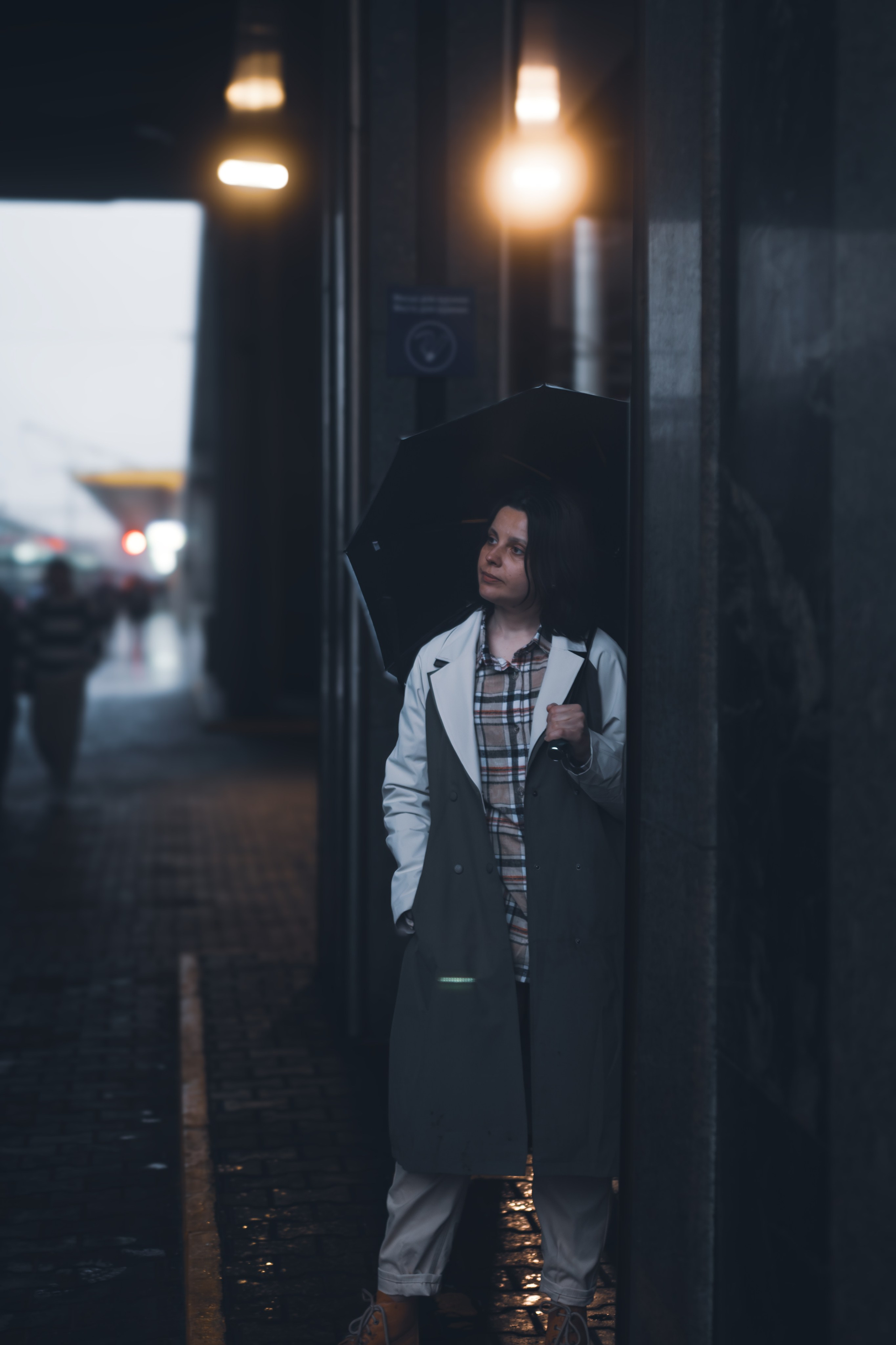 Фотосессия на вокзале