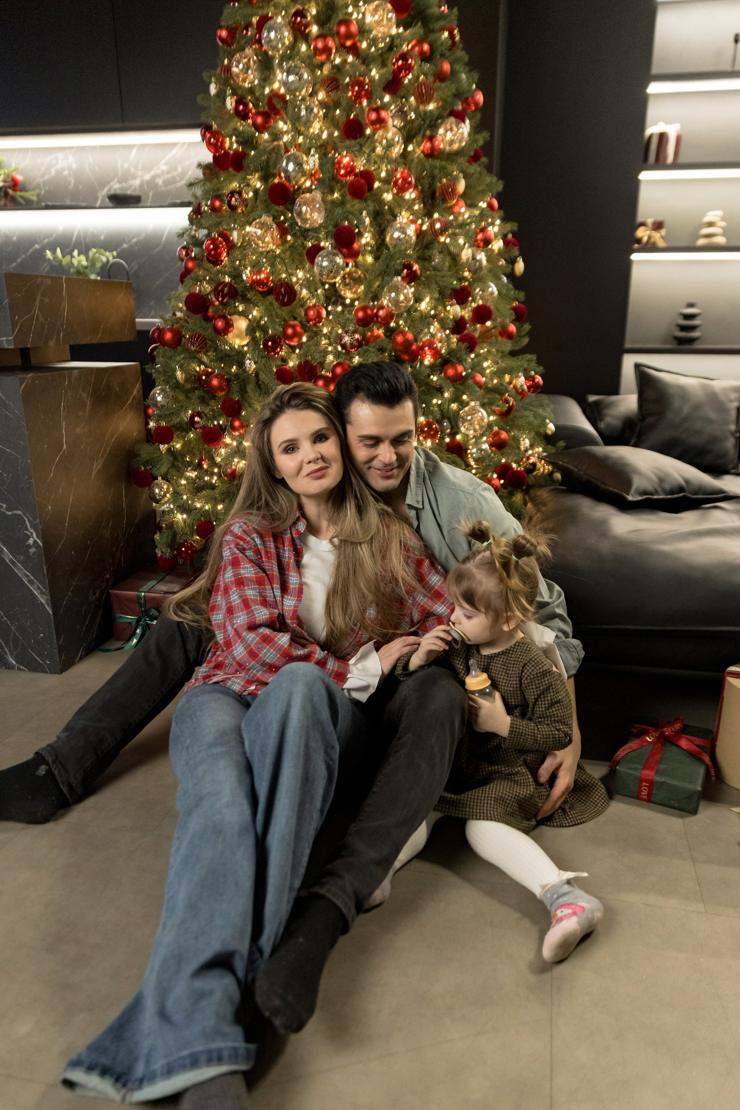 Новогодняя студийная. Свадебный и портретный фотограф в Санкт-Петербурге Надежда Чечулина