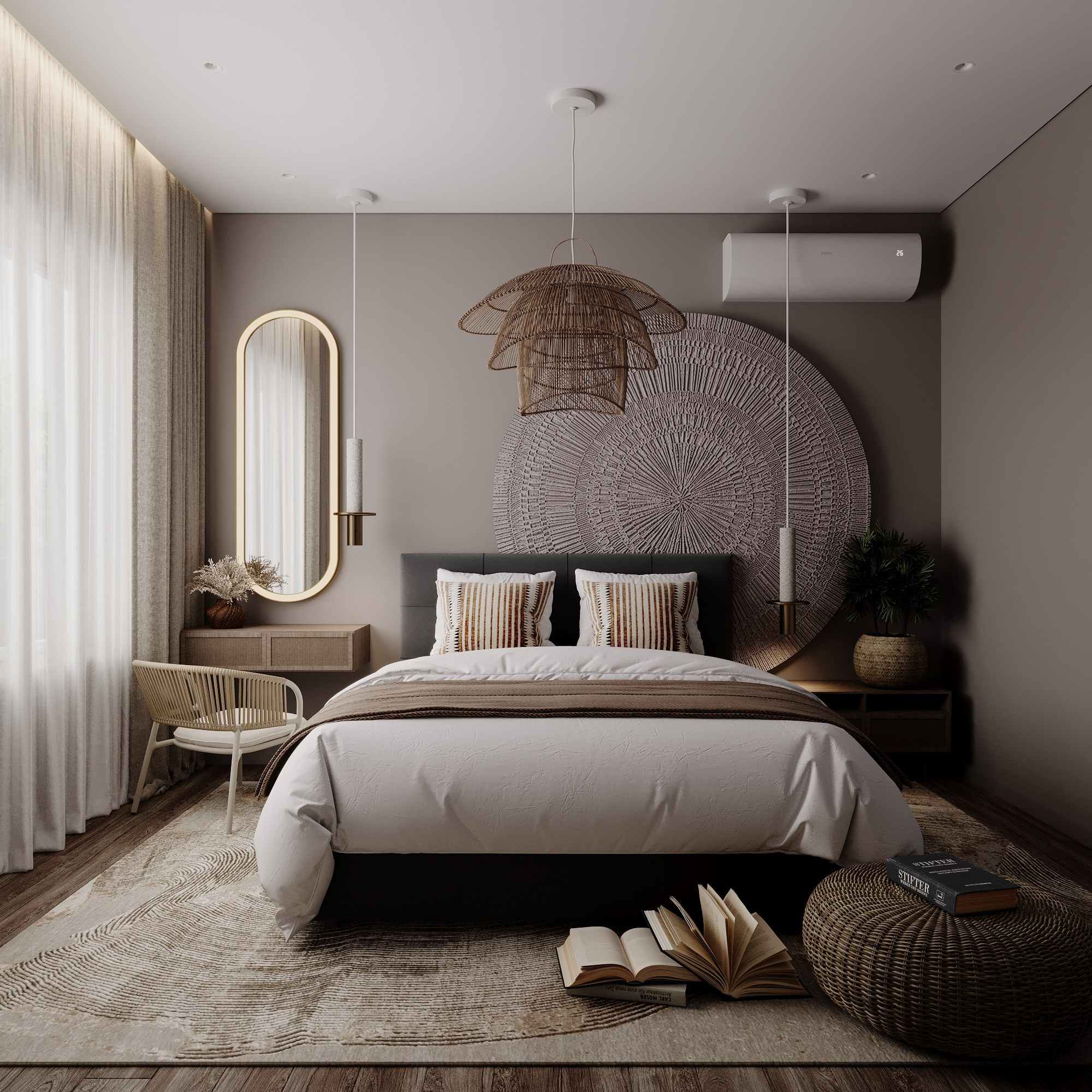 Загородный дом 150 м². Дизайнер интерьера Еремина Юлия