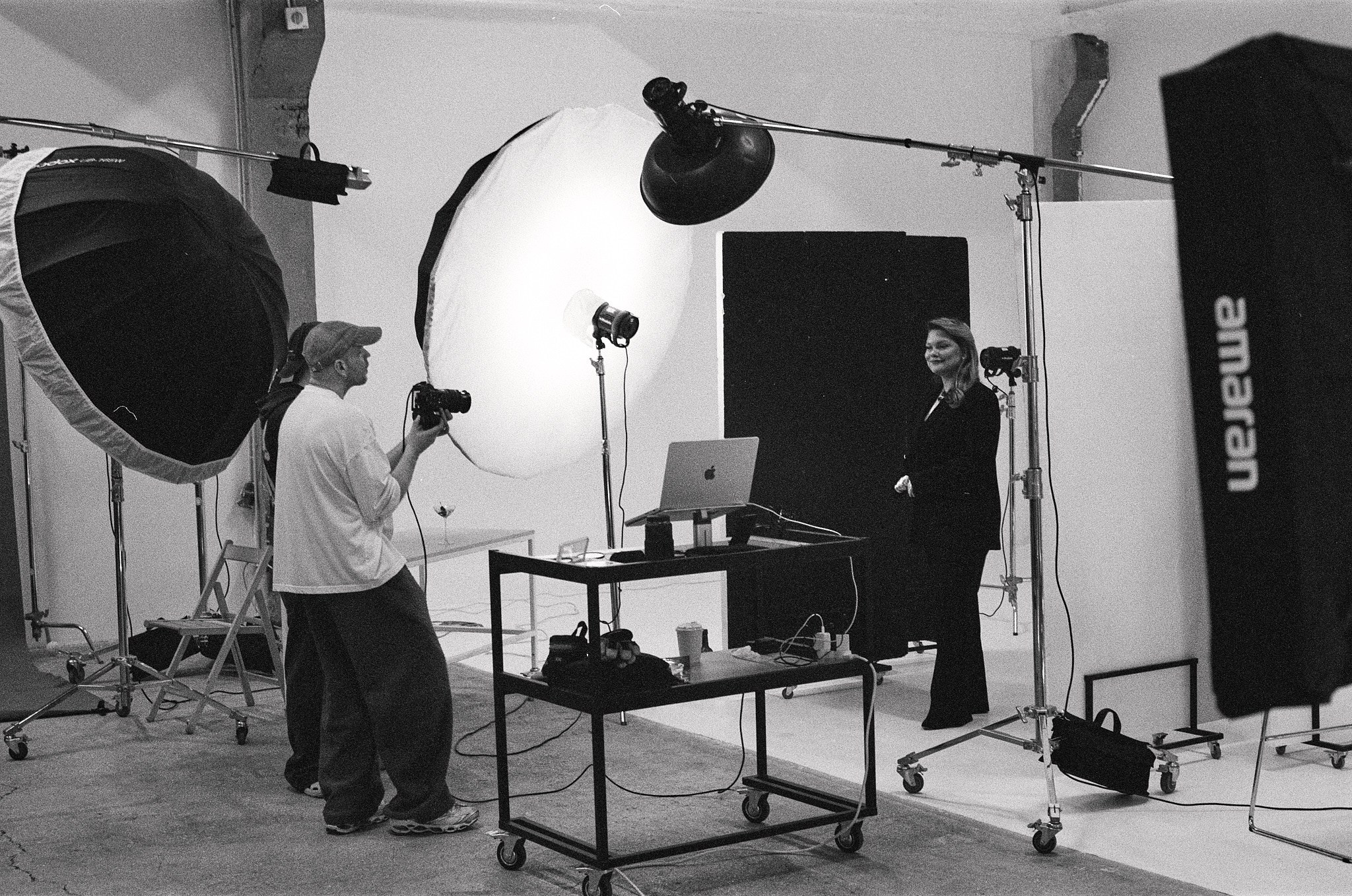 Backstage from the shooting of the Zhazhda team. The Other Pavel Potseluev — film photography and mastery of meat business