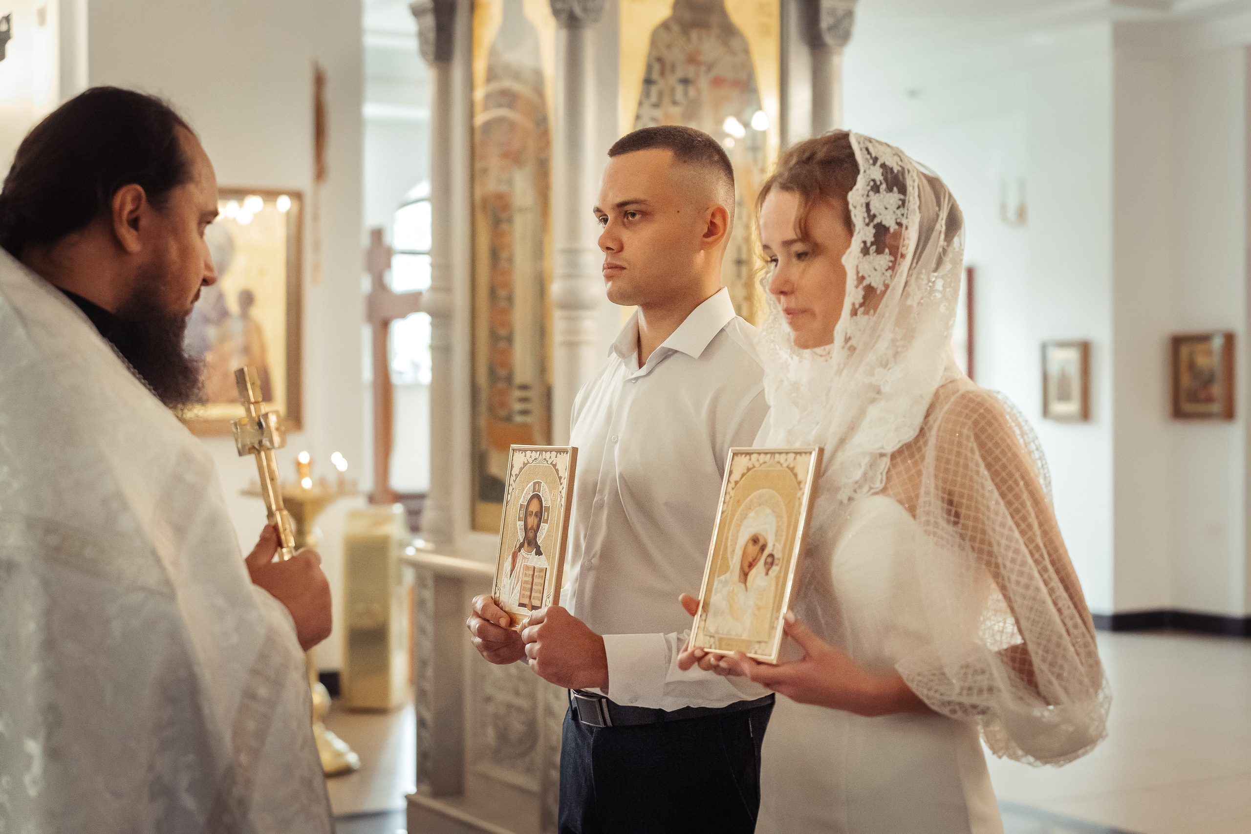 Венчание в храме Всецарица в Воронеже