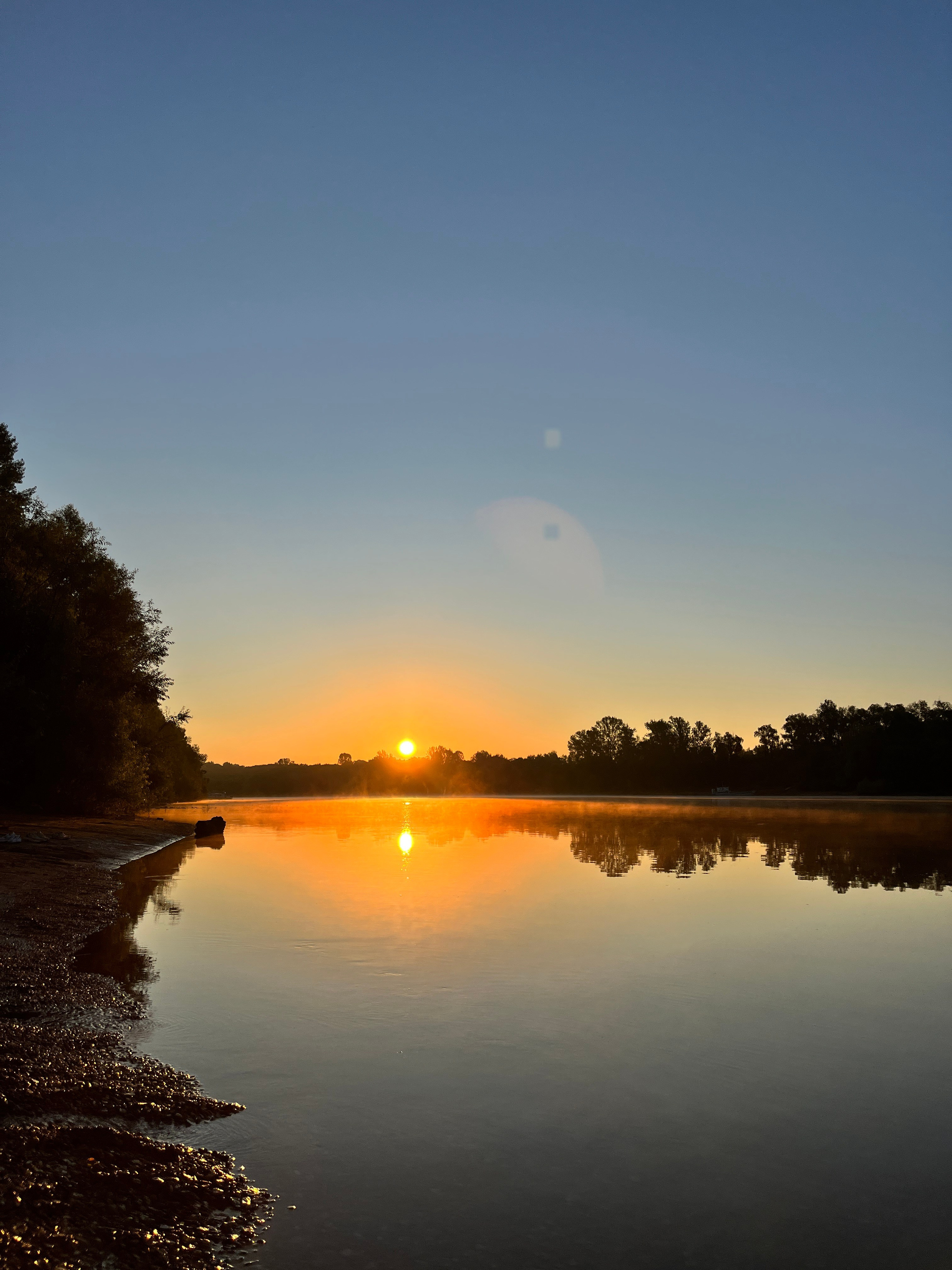 Рассвет на сапах в Сипайловских карьерах