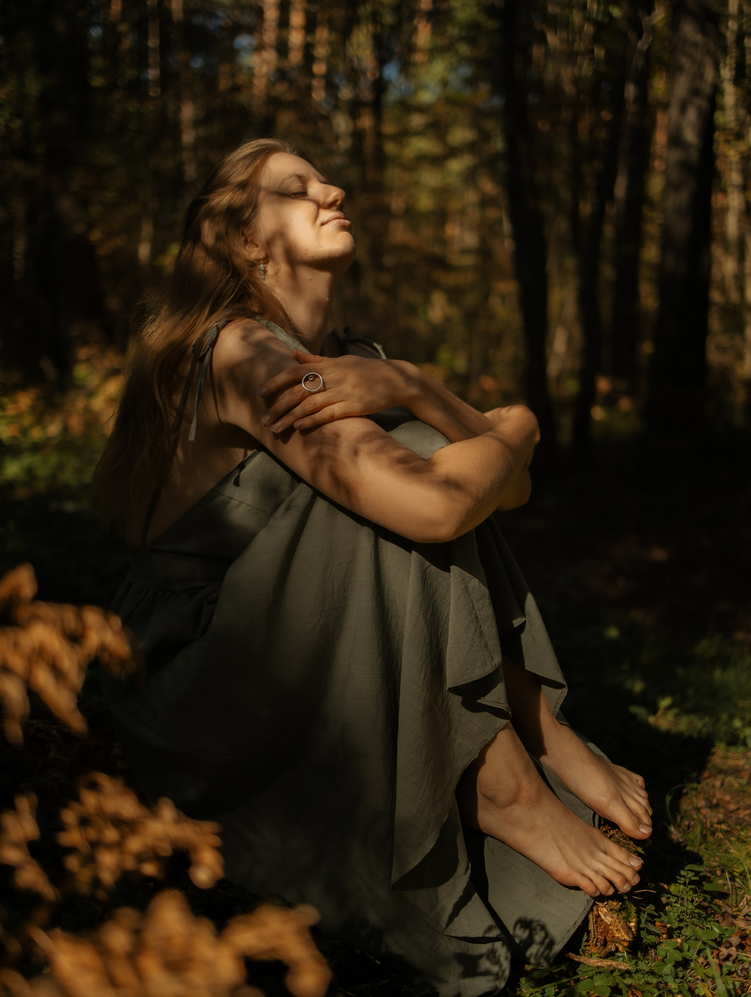 Индивидуальная съемка для девушки в природной локации. Фотограф Углич и Ярославль Ольга Тятюшкина