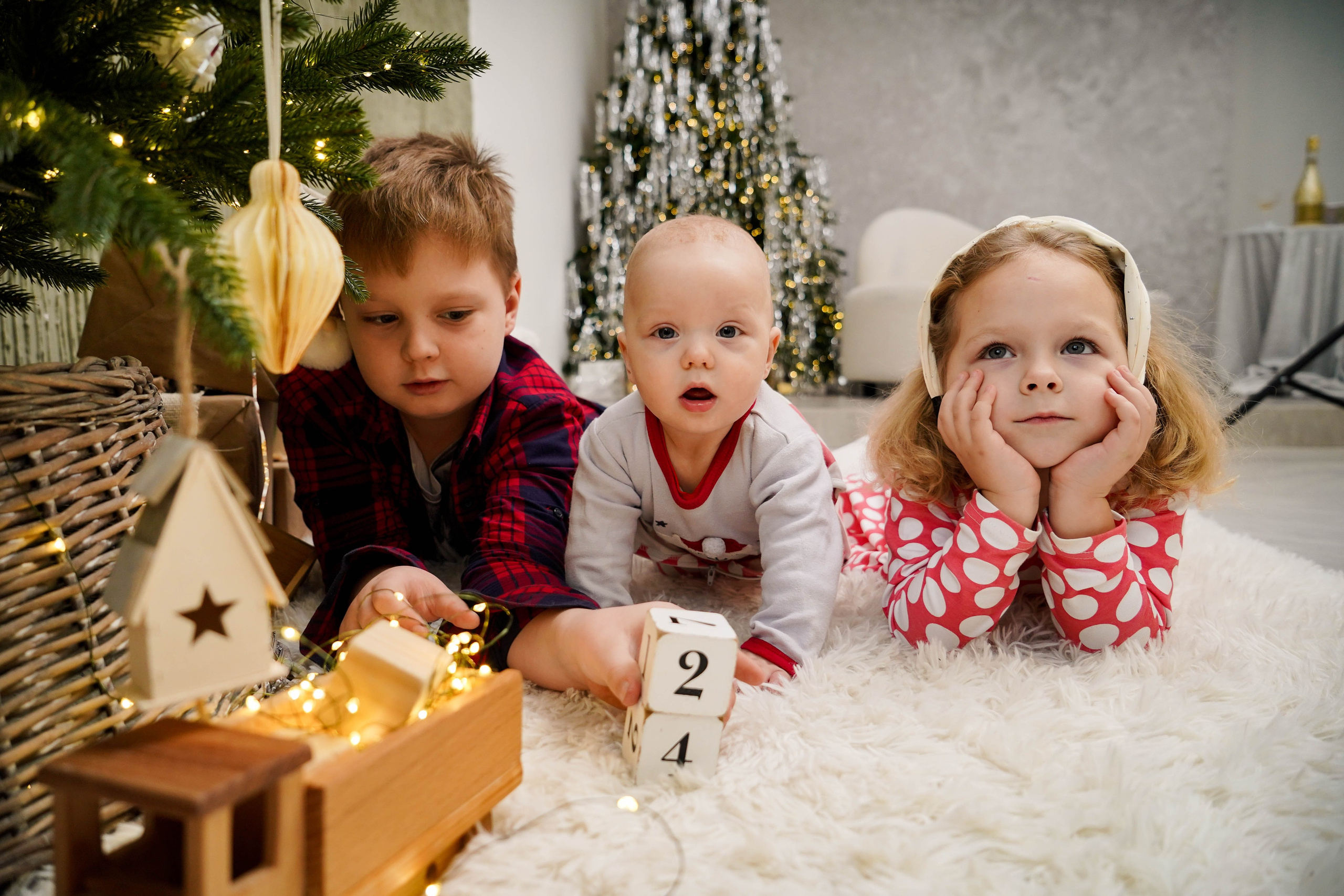 Чудесный новый год. Семейный и детский фотограф Зеленоград Кудашова Наиля