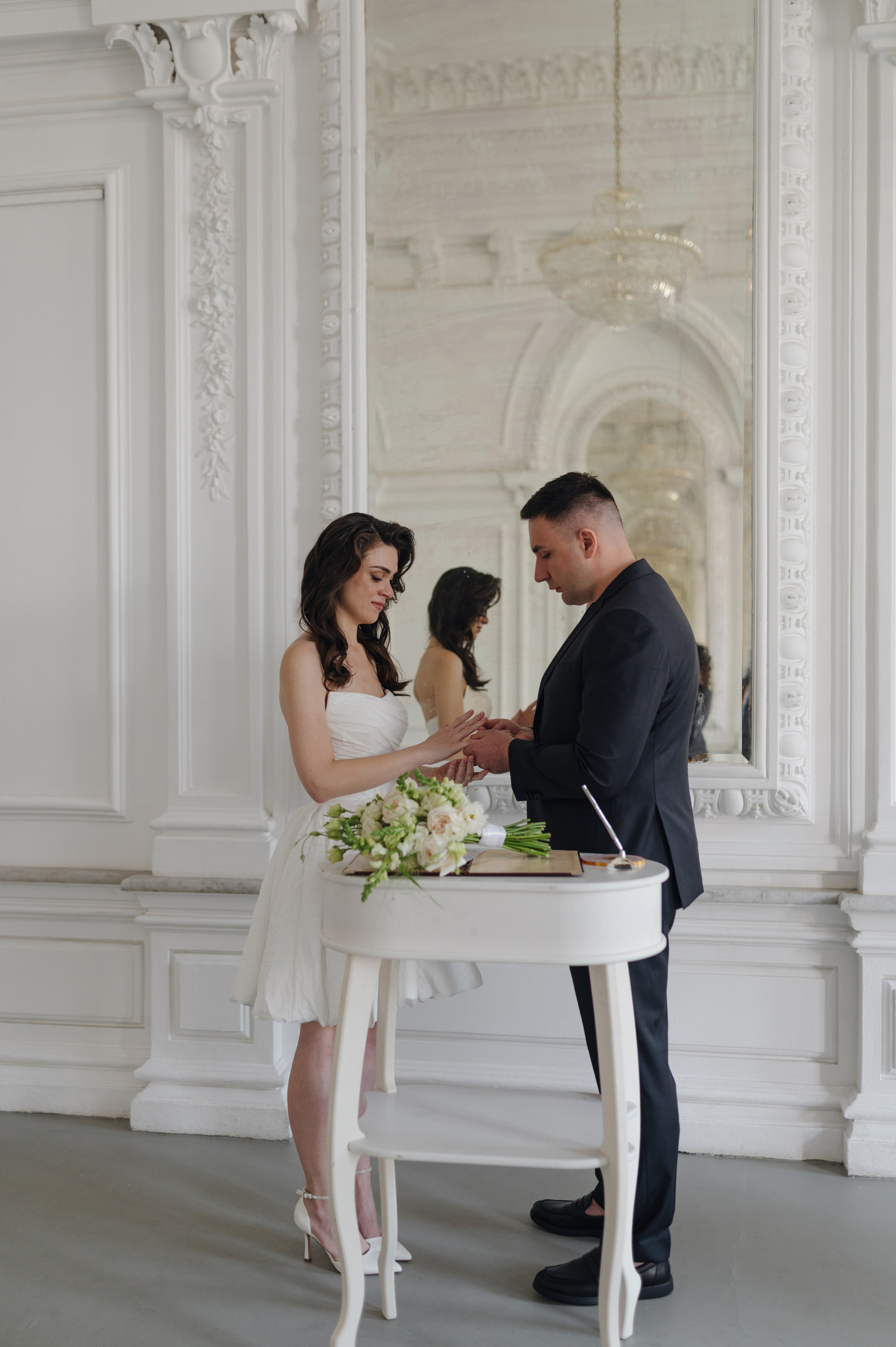 Елизавета и Константин. Особняк Спиридонова. Свадебный фотограф Москва и Санкт-Петербург. Анастасия Чудина