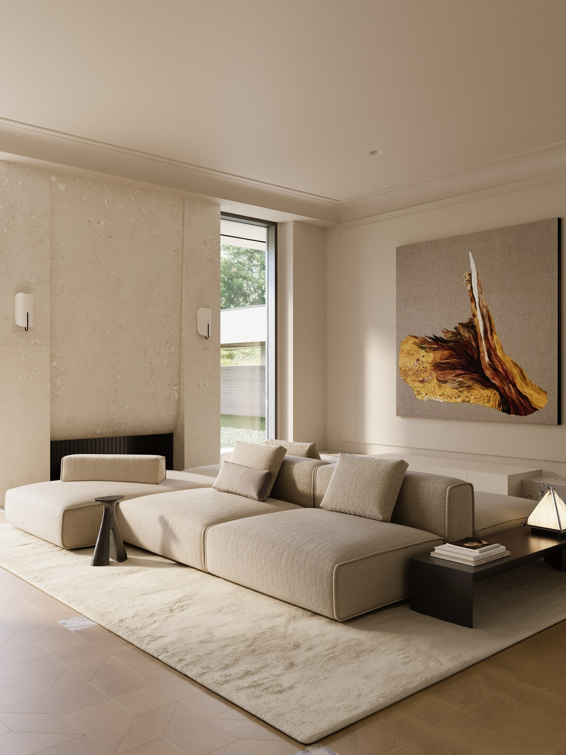 VILLA MADISON /1250 sq m /25'. Интерьерное ателье numéro а