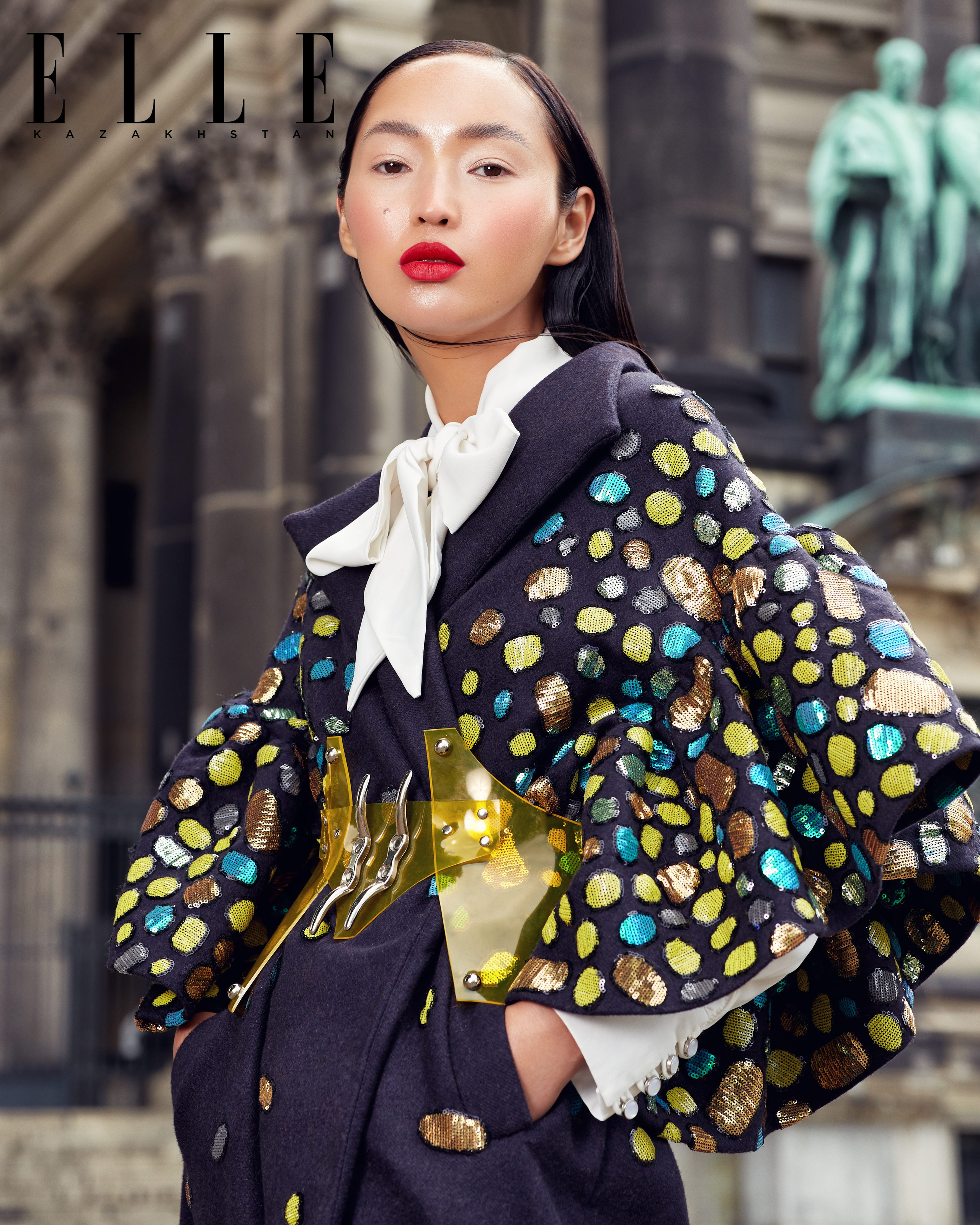 ELLE Kazakhstan. Angelina Suslova retoucher