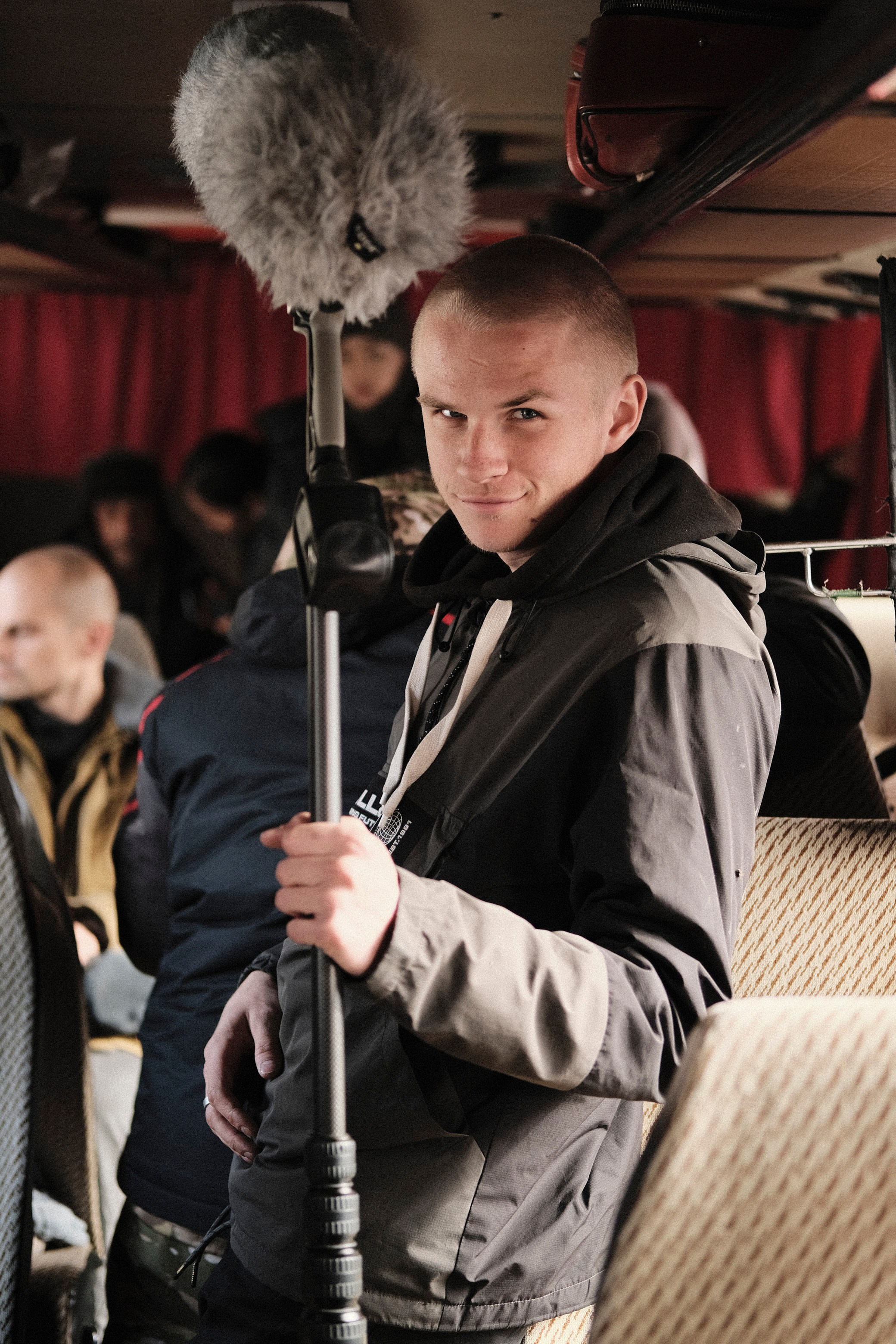 Backstage со съемок фильма «Набат». Профессиональный фотограф