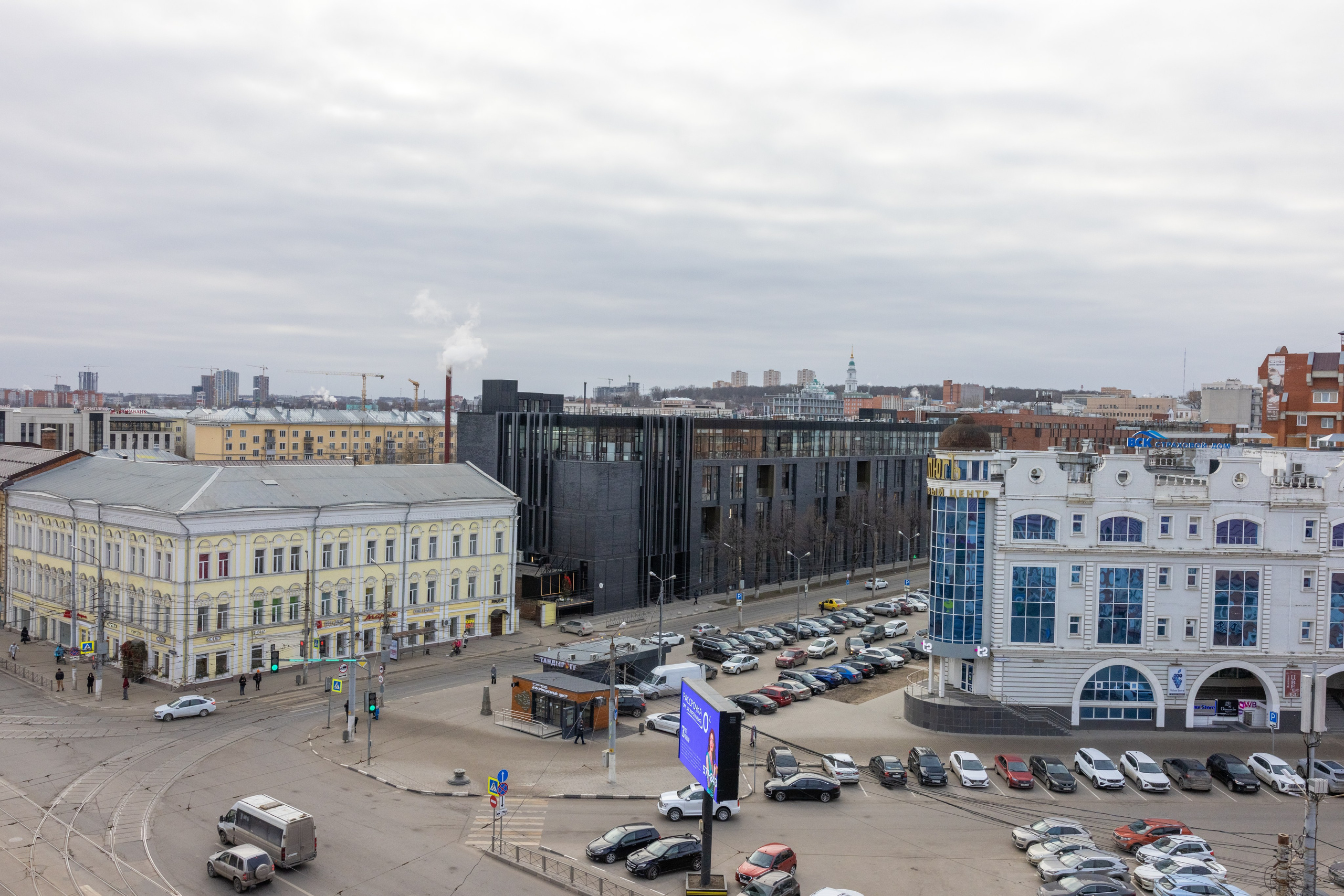 Виды на центр Тулы из СК Рояль. Фотограф в Туле Крупский АнДРей. Фотостудия «КАДР71» в Туле
