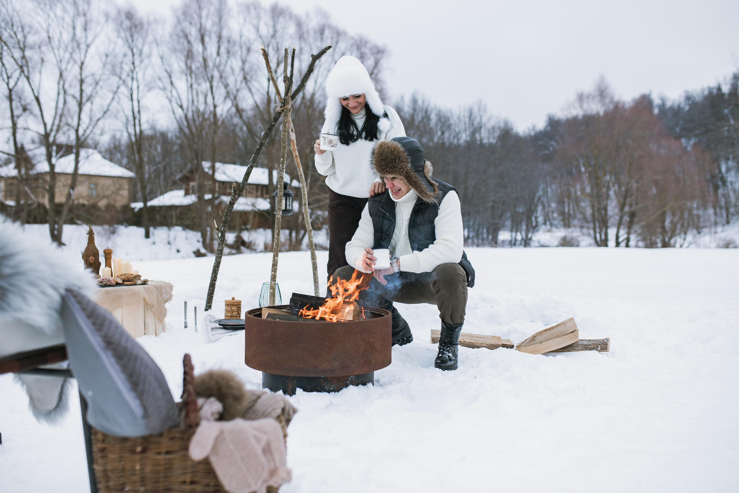 Снежные объятия