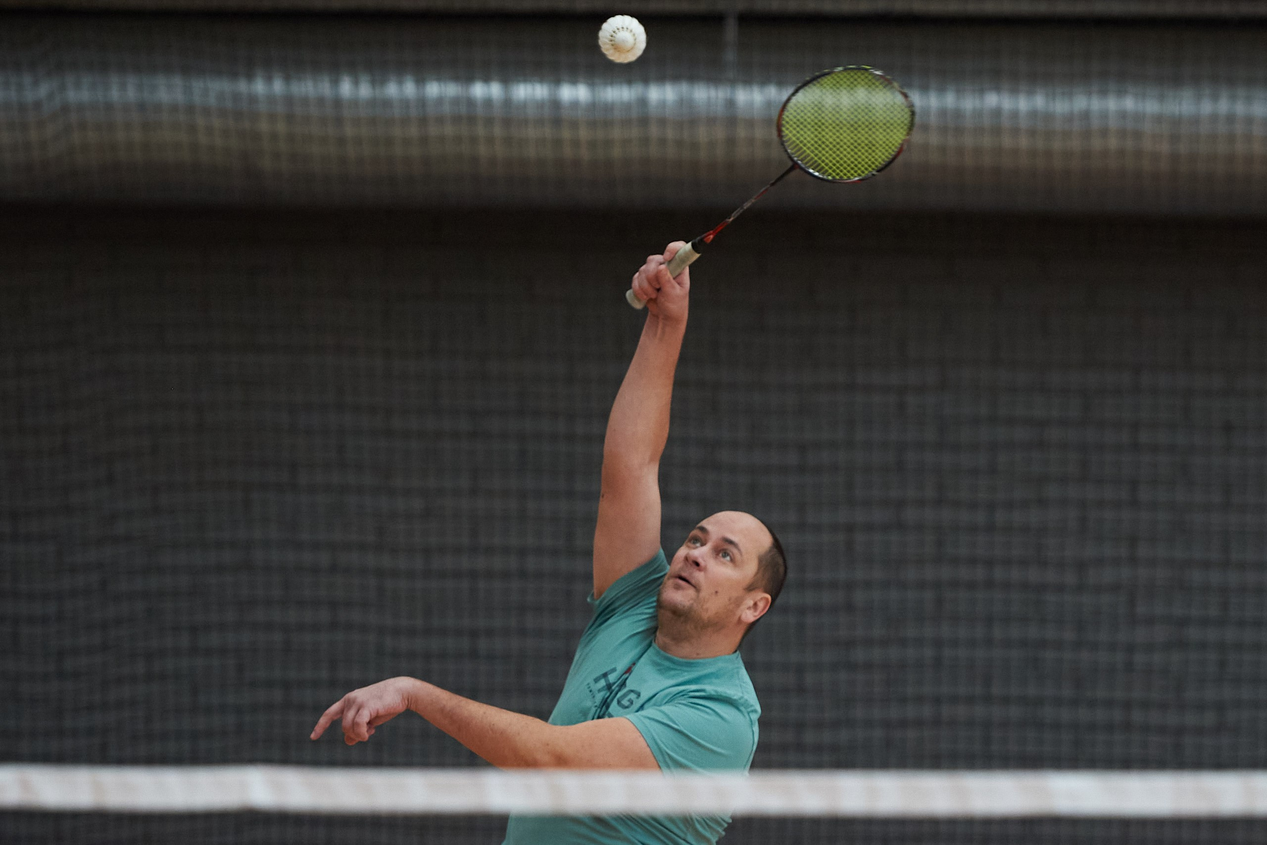 Спорт фотография бадминтон корпоративный кубок. Спортивный репортажный фотограф в Ижевске Сергей Мерзляков