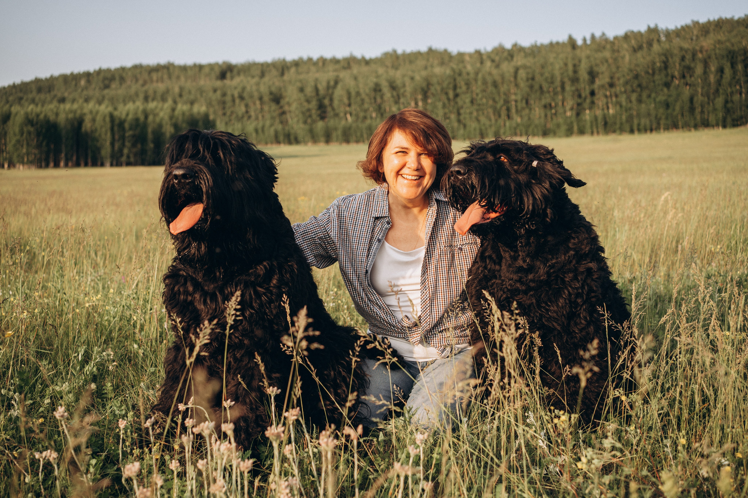 Лариса, Кира и Грэйс. Фотограф-анималист Анастасия Большакова