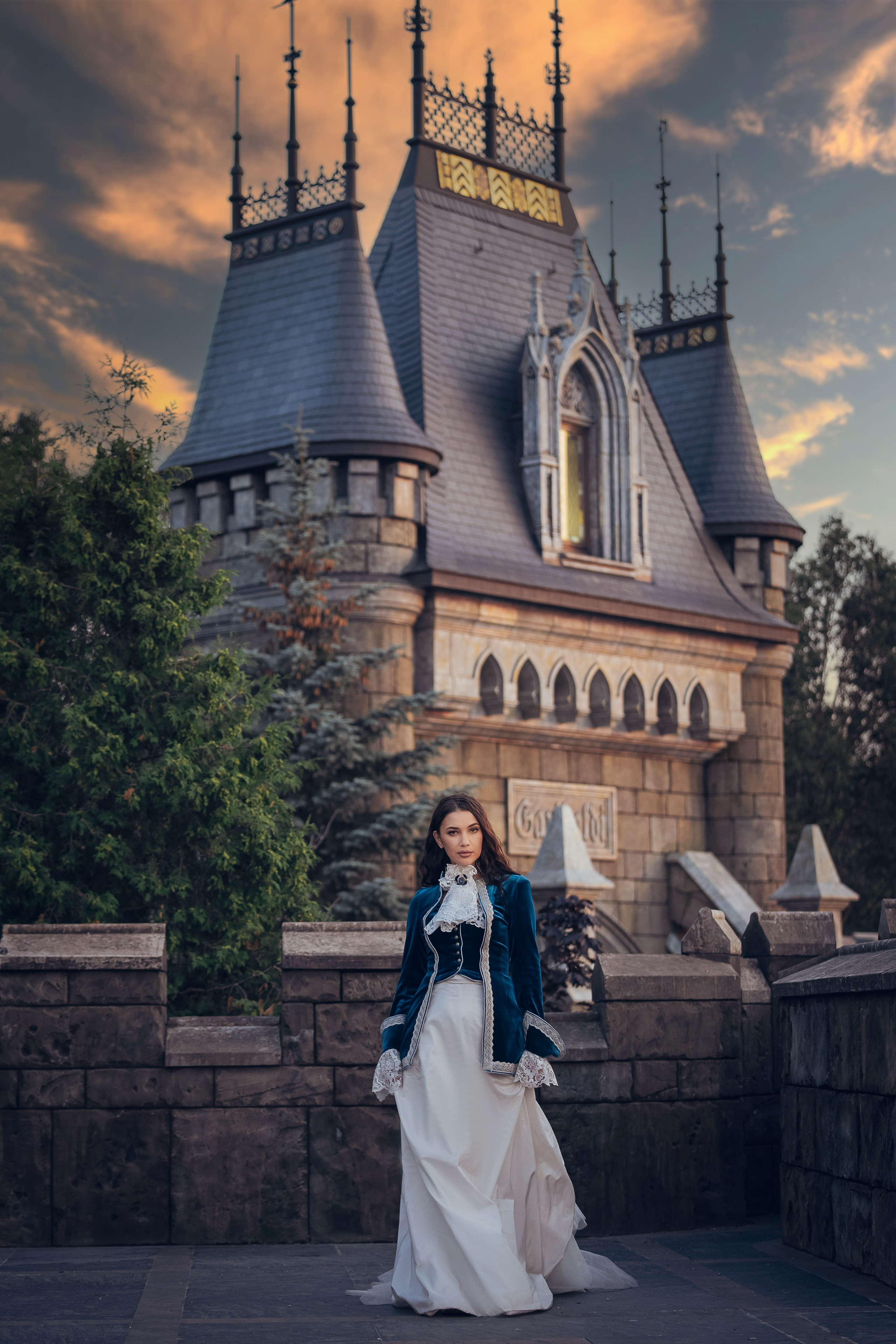 Образы в Замке Гарибальди. Фотограф Батурин Денис — Фотосессия в Замке Гарибальди