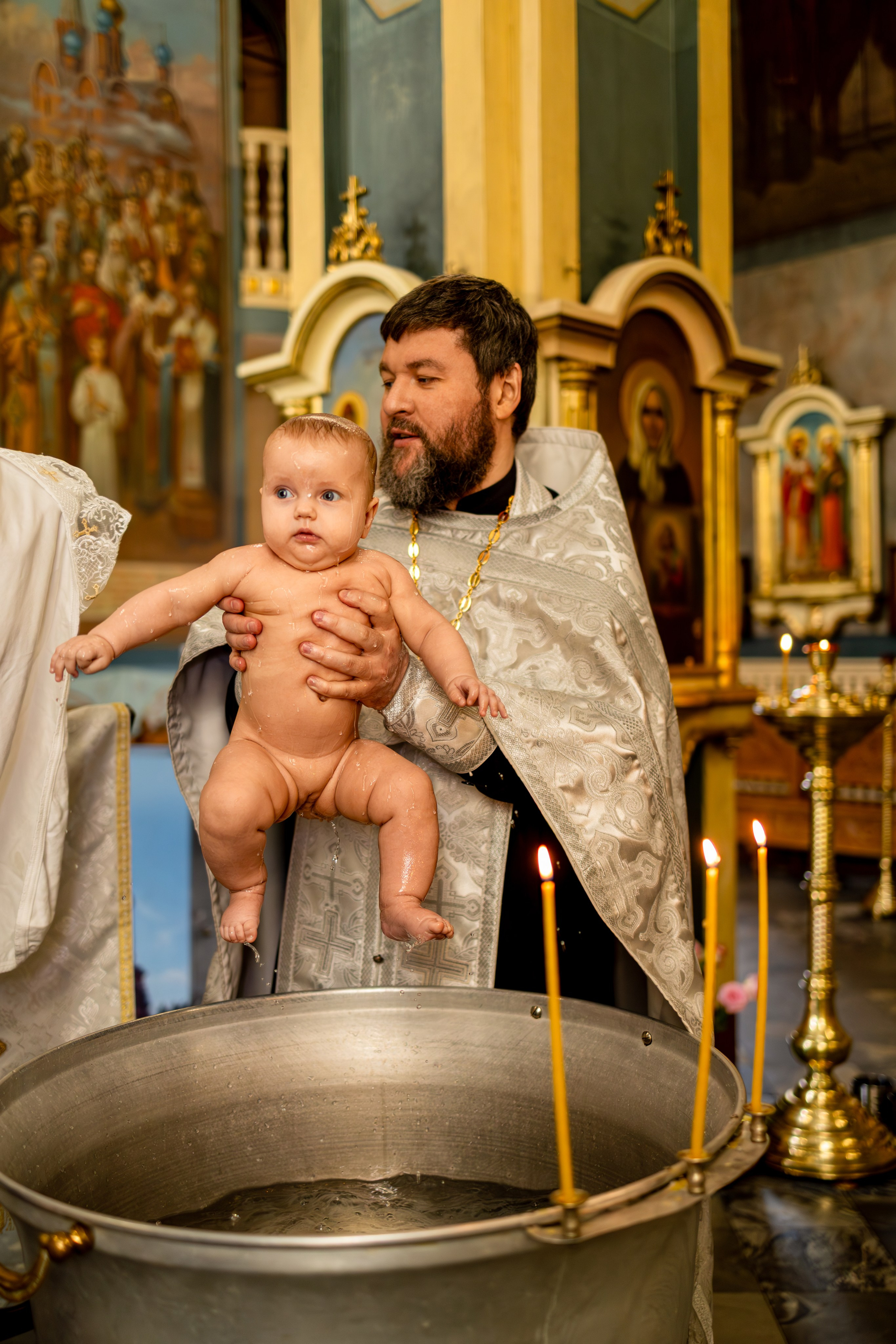 Крещение Ника. Фотограф Виктория Кравец