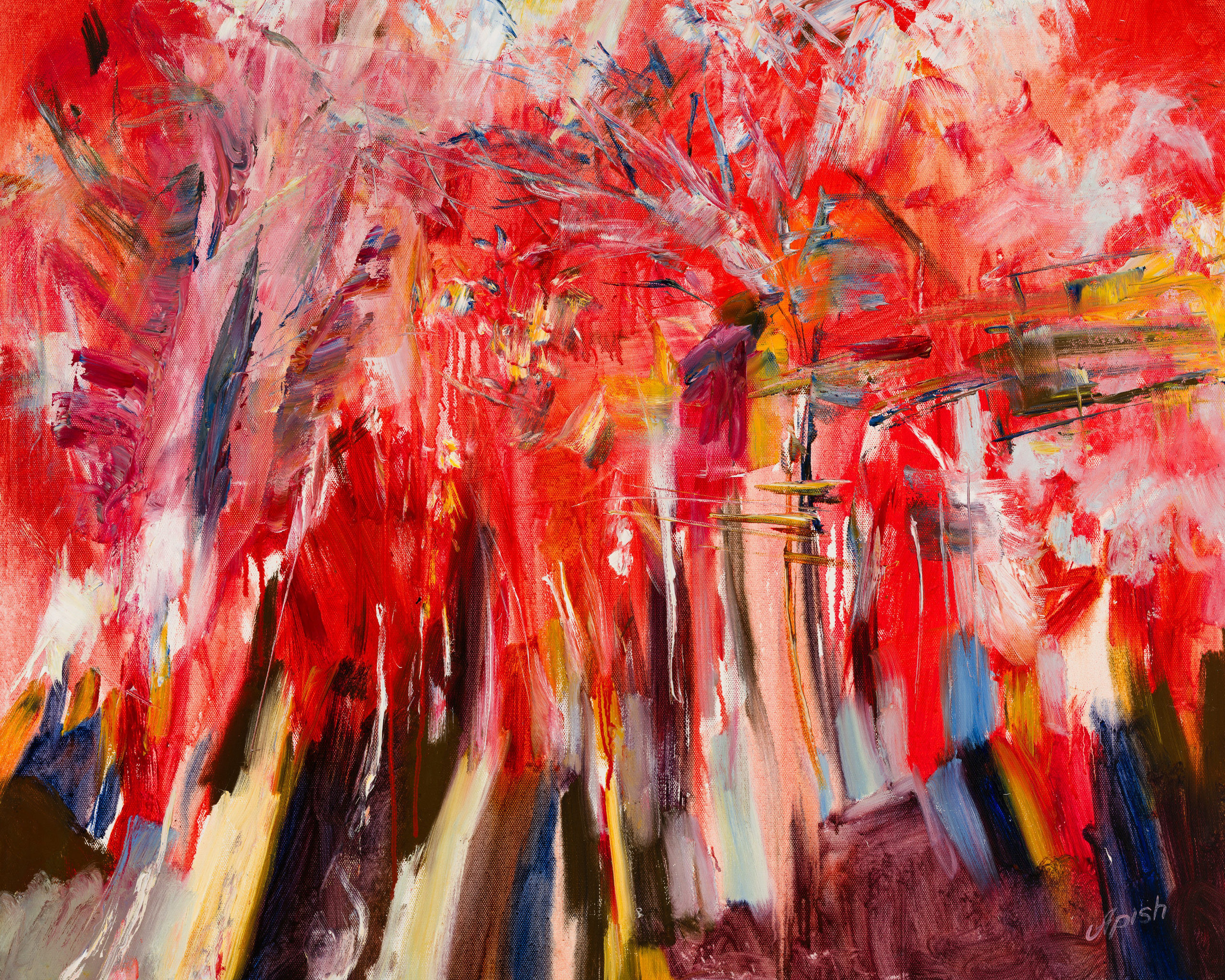 «Победа стремления» - художник Алексей Апиш (холст, масло, 80x100 см, 2015)