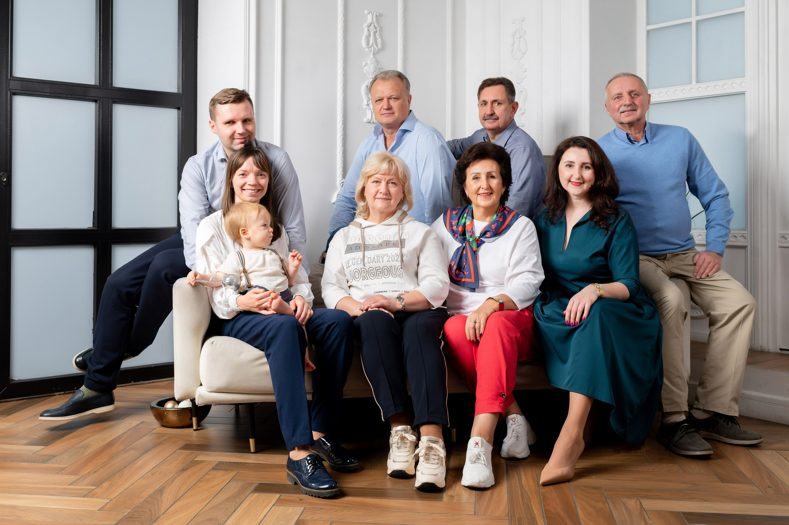 Галина в кругу семьи. Портретный, семейный и свадебный фотограф в Санкт-Петербурге и в Пушкине Ширяев Денис