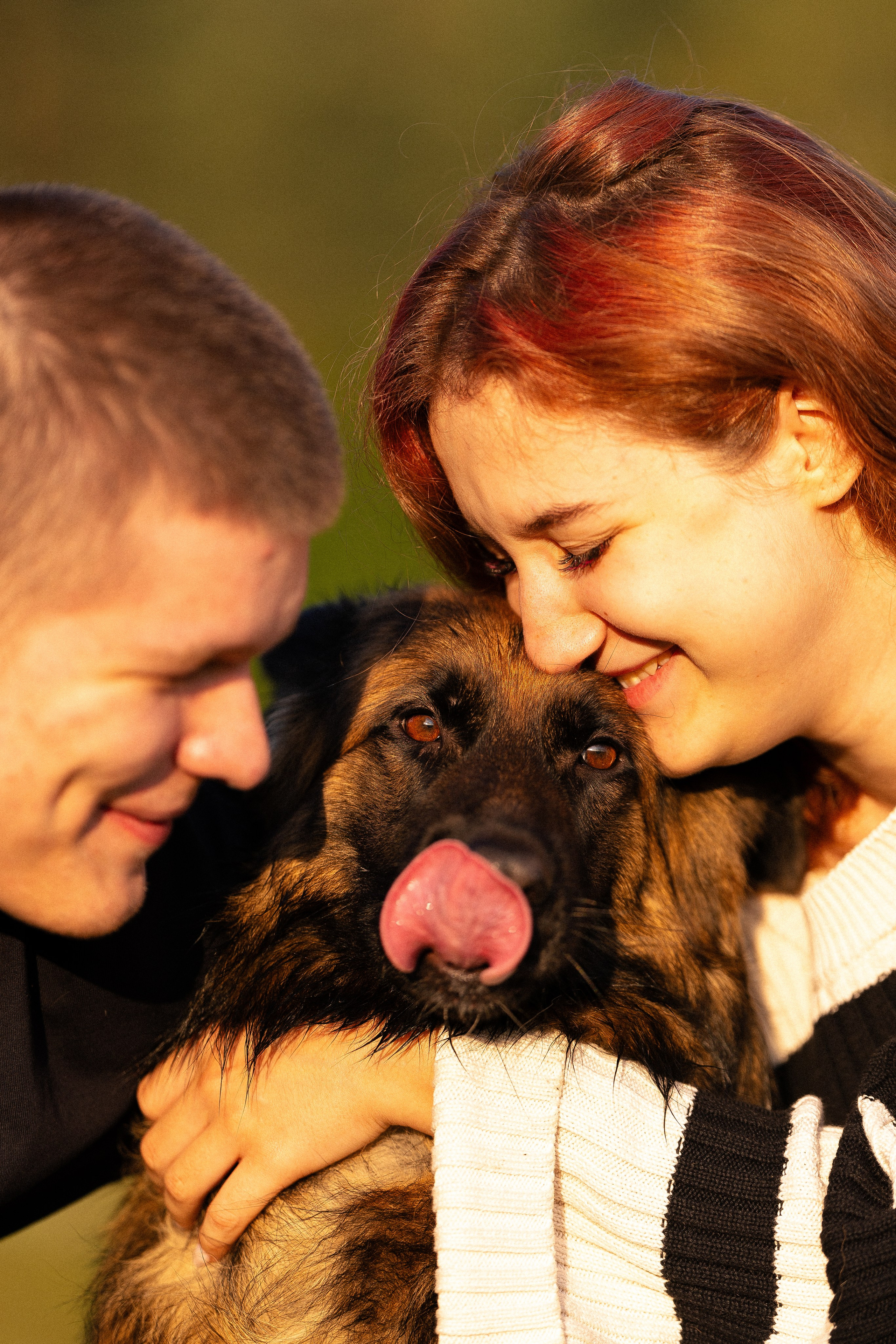 Алена, Матвей, Фанни и Фрея. Фотограф и видеограф анималист Аганина Дарья
