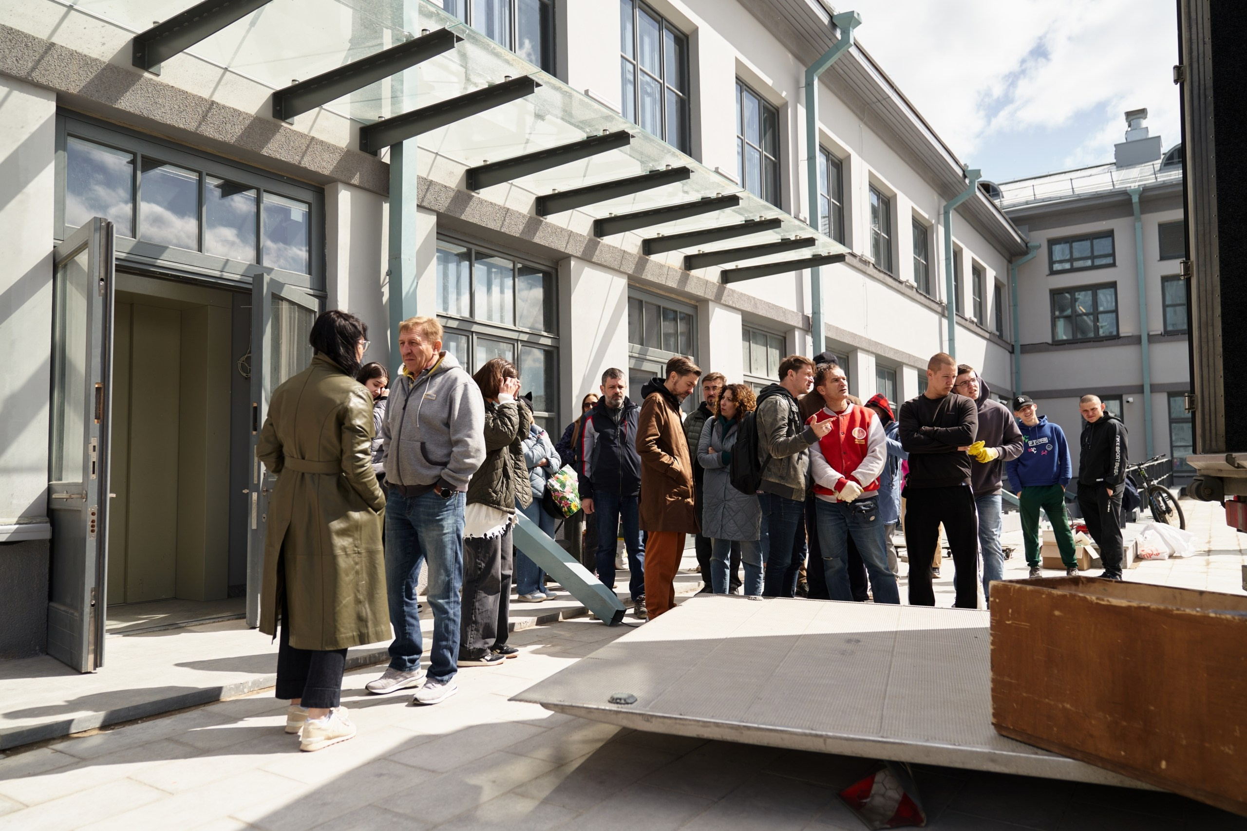 Открытие филиала Третьяковской Галереи. Фотограф Евгений Шаров
