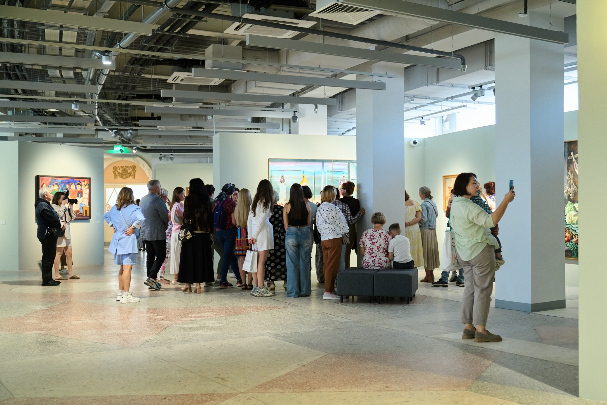 Открытие филиала Третьяковской Галереи. Фотограф Евгений Шаров