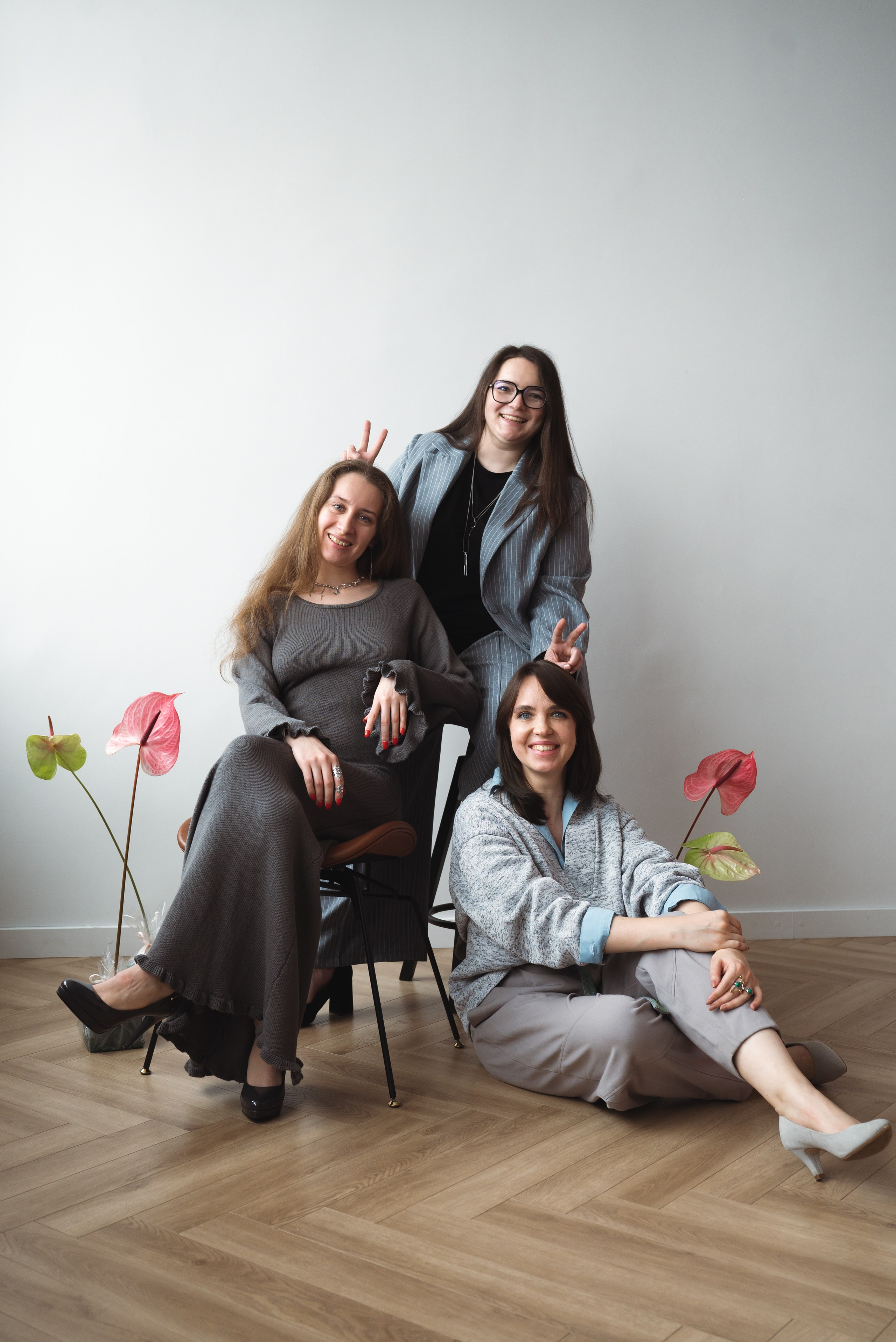 Маша, Алёна, Настя. Съемка подружек. Фотограф Москва Настя Профотовна. Репортажные, свадебные и контент фотосессии