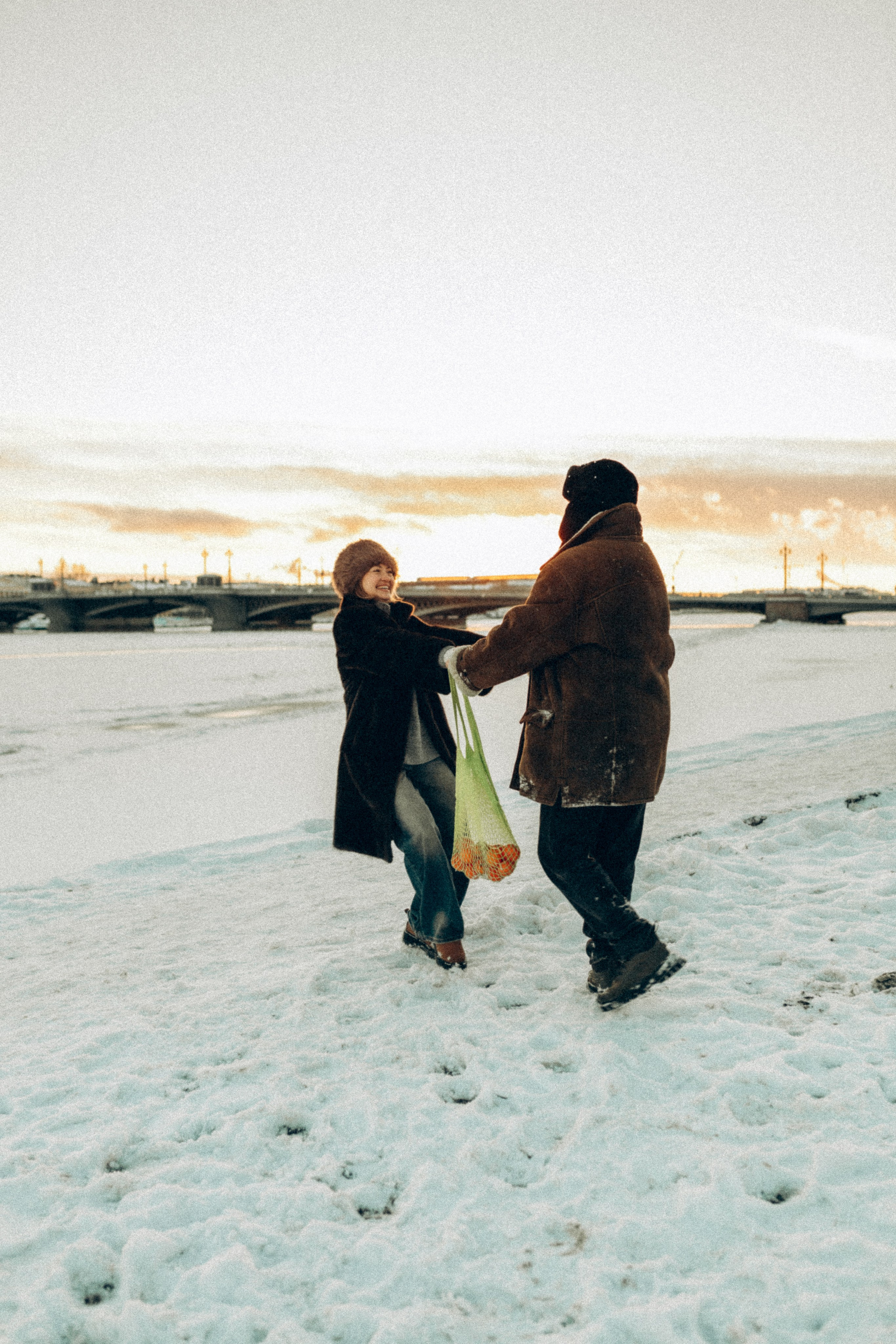 LoveStory зимняя. Фотограф Санкт-Петербург Князева Елизавета