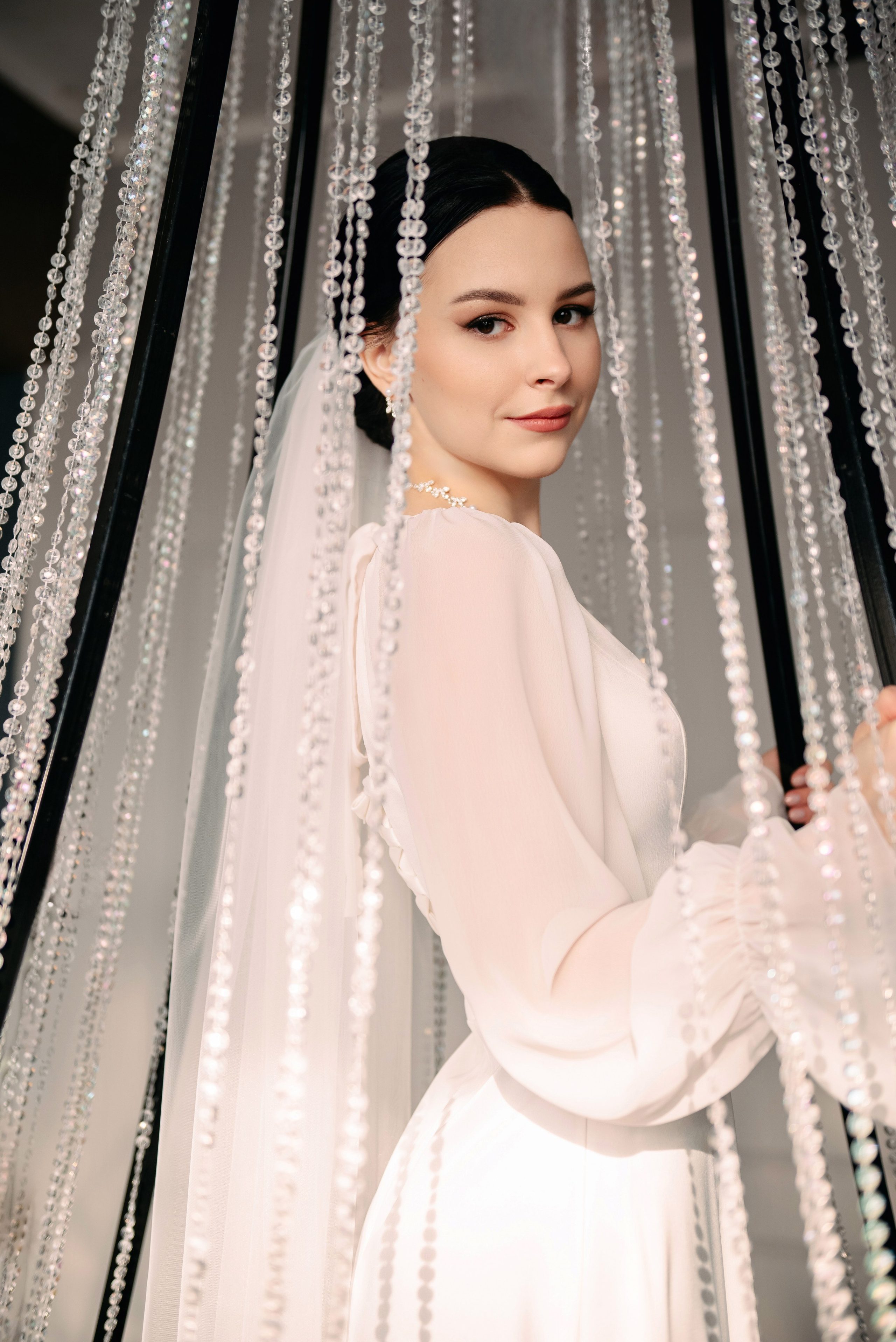 Свадебная фотосессия c дымом в фотостудии MAGIC г. Кемерово