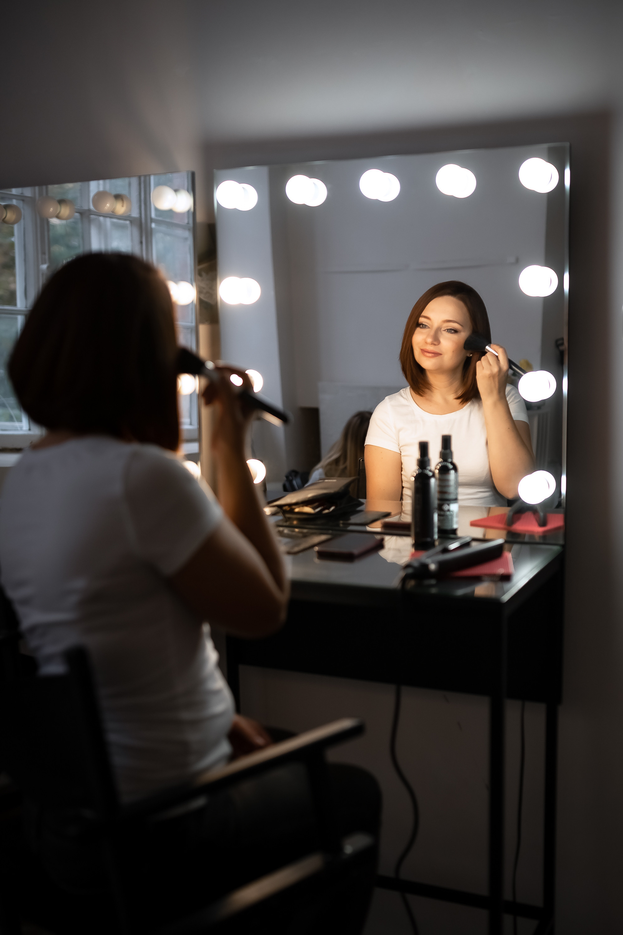 Бренд съемка для визажиста-стилиста по волосам. КОНТЕНТ |БРЕНД фотограф Санкт-Петербург — Жанна Олтаржевская