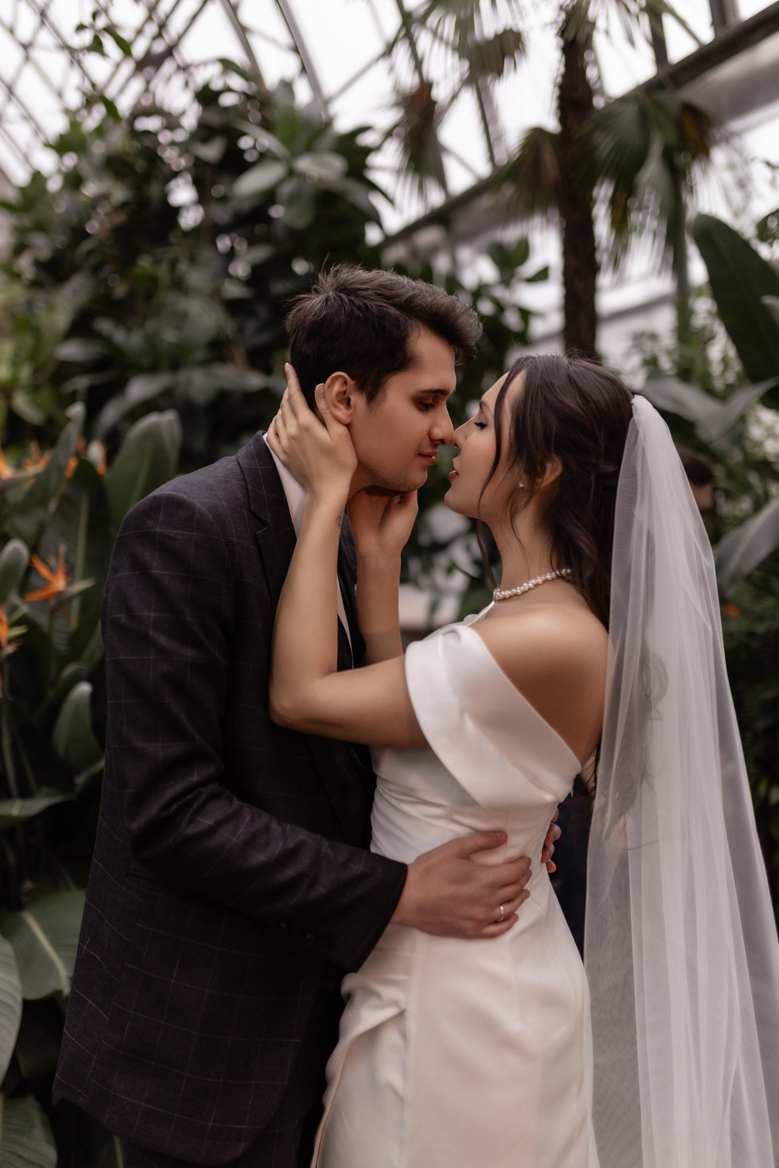 Бажена+Дмитрий Оранжерея. Фотограф в Санкт-Петербурге