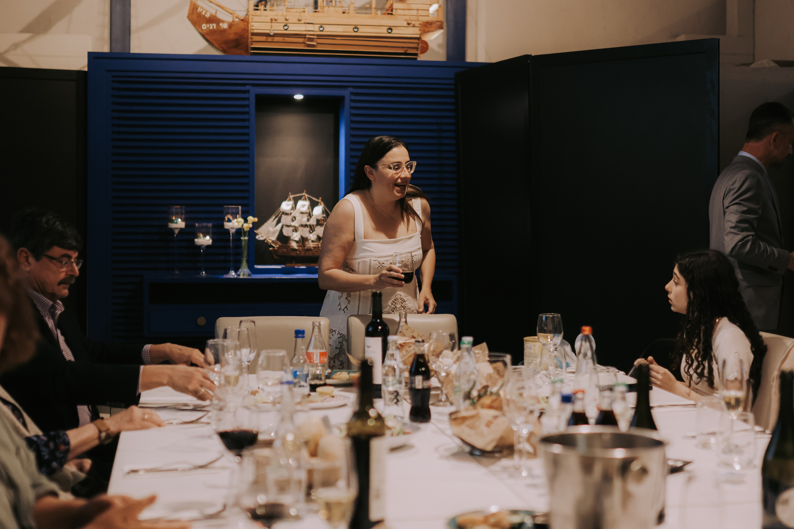 Engagement dinner, Bat Yam | December 2025. Photographer in Israel Alice Milchin
