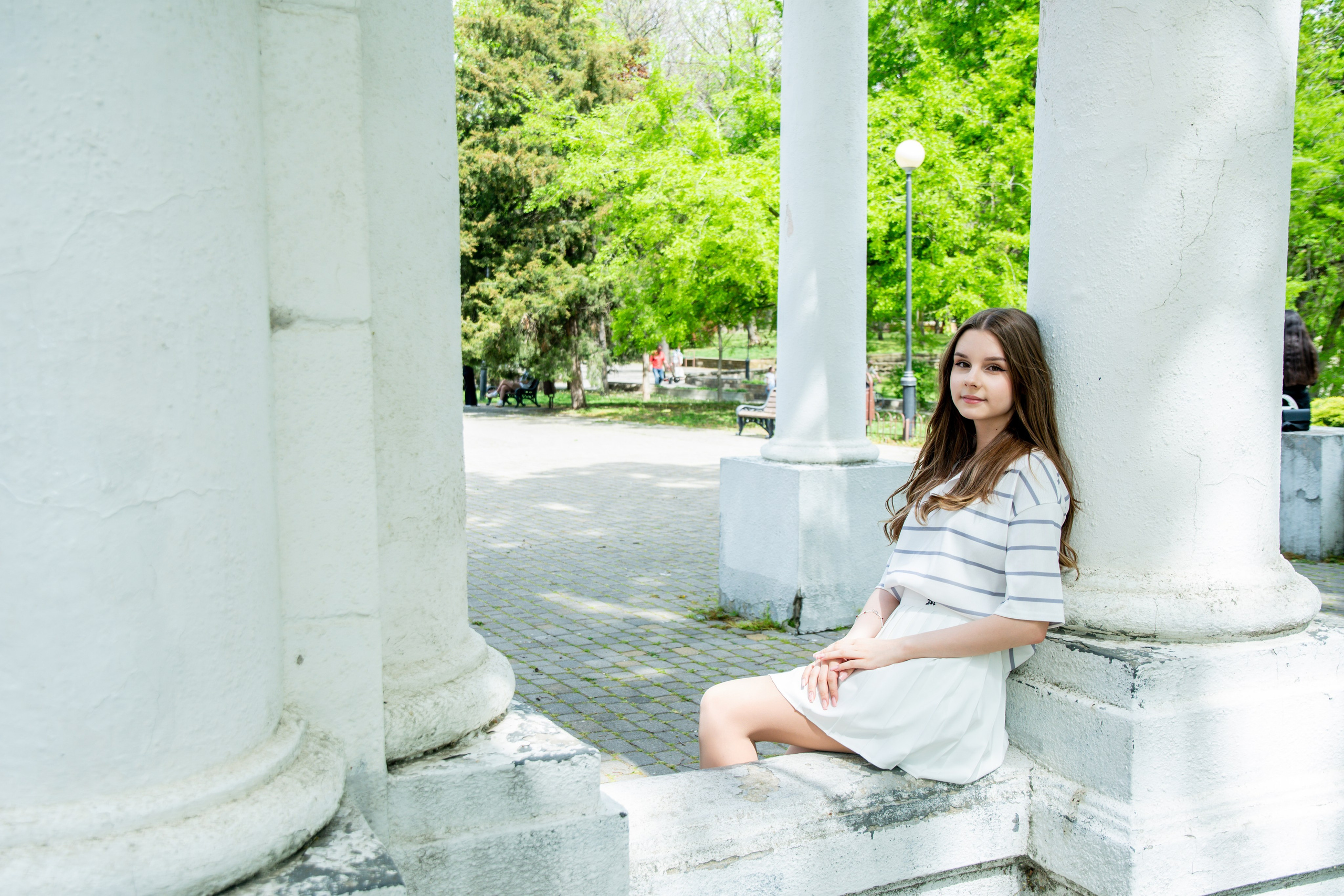 Фотосессия для выпускного альбома в парке Горького. Вячеслав Скрипник Фотограф Краснодар