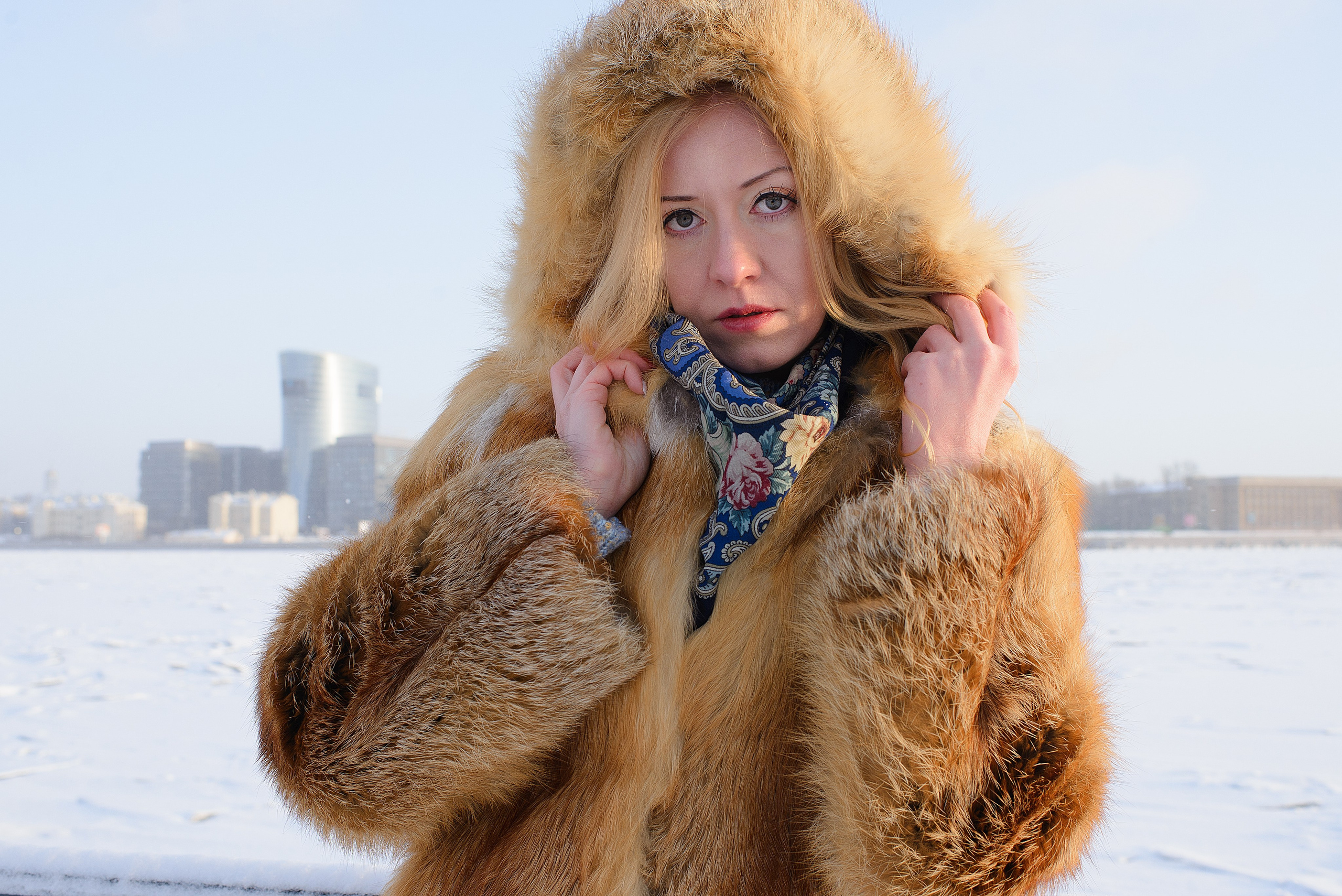 Зимняя прогулка. Организация и проведение фотосъемок в Санкт-Петербурге. Фотограф Смирягин Илья