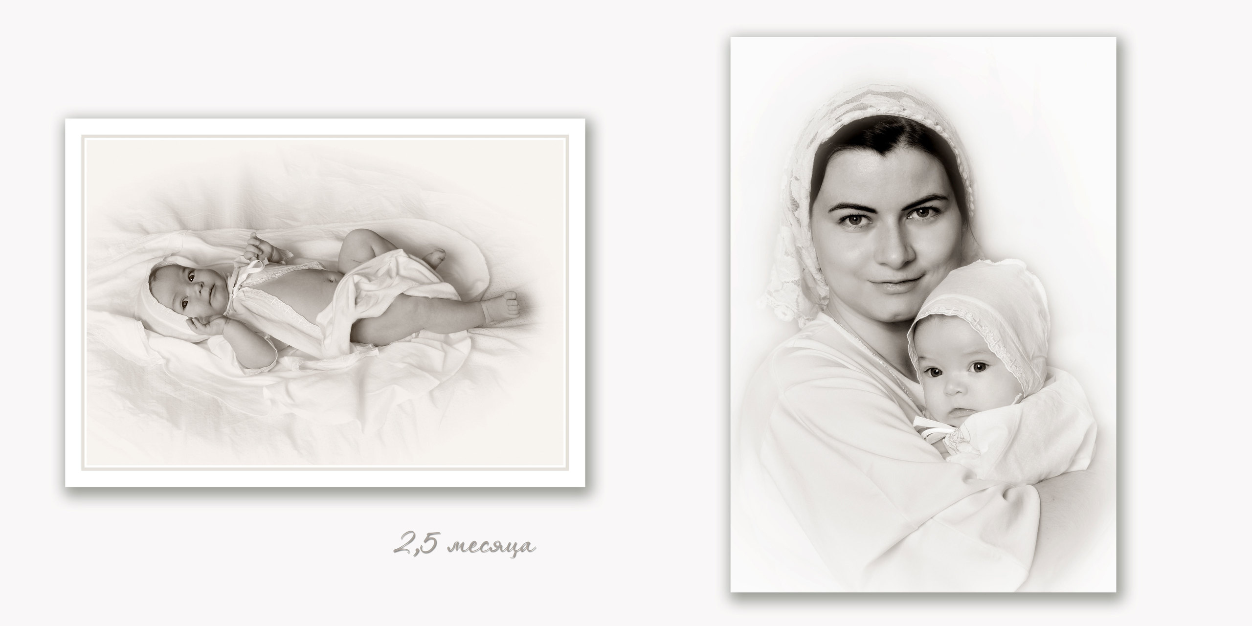 Фотокнига первого года жизни. Детский, семейный и портретный фотограф в Москве Марина Смрига