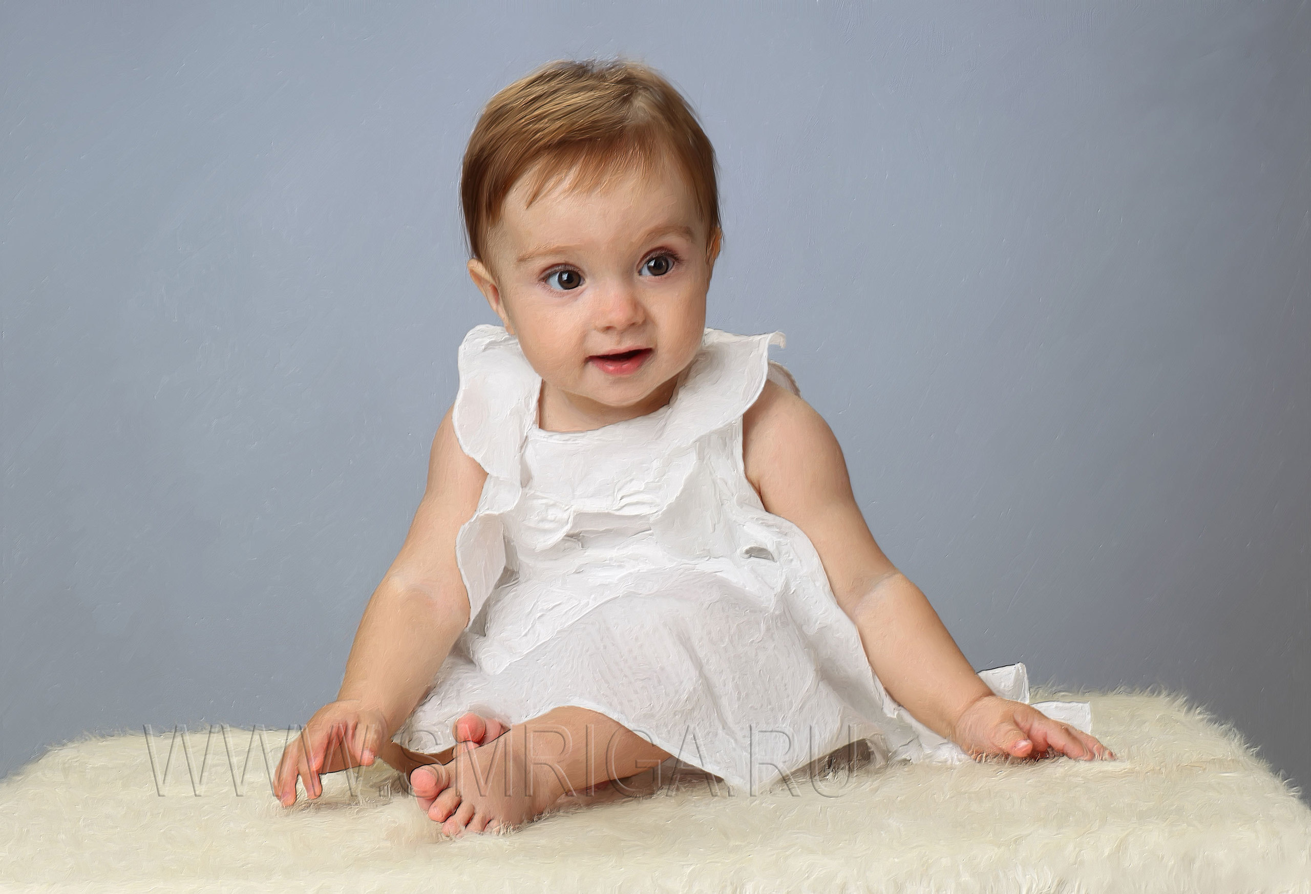 Фотопортрет на холсте. Детский, семейный и портретный фотограф в Москве Марина Смрига