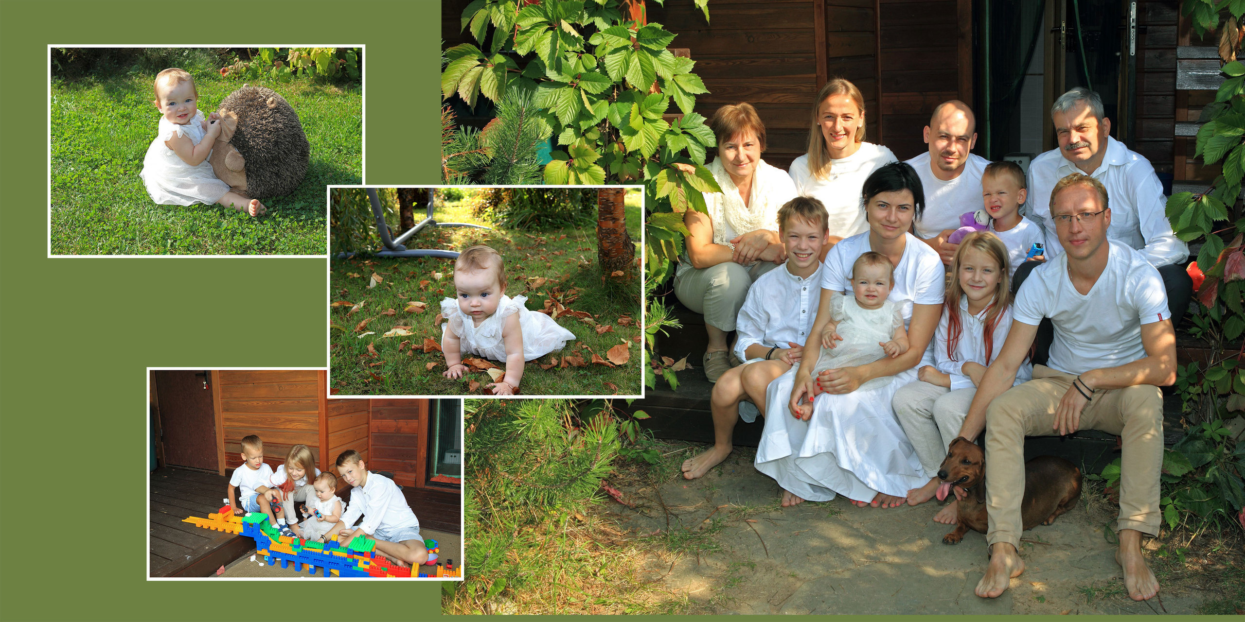 Фотокнига первого года жизни. Детский, семейный и портретный фотограф в Москве Марина Смрига