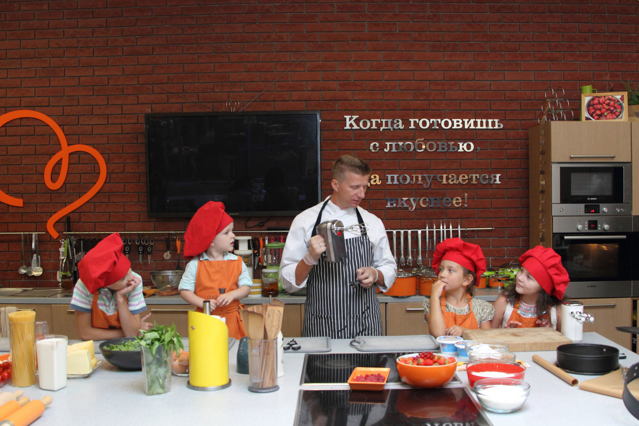 Фотосъемка кулинарного мастер-класса. Детский, семейный и портретный фотограф в Москве Марина Смрига