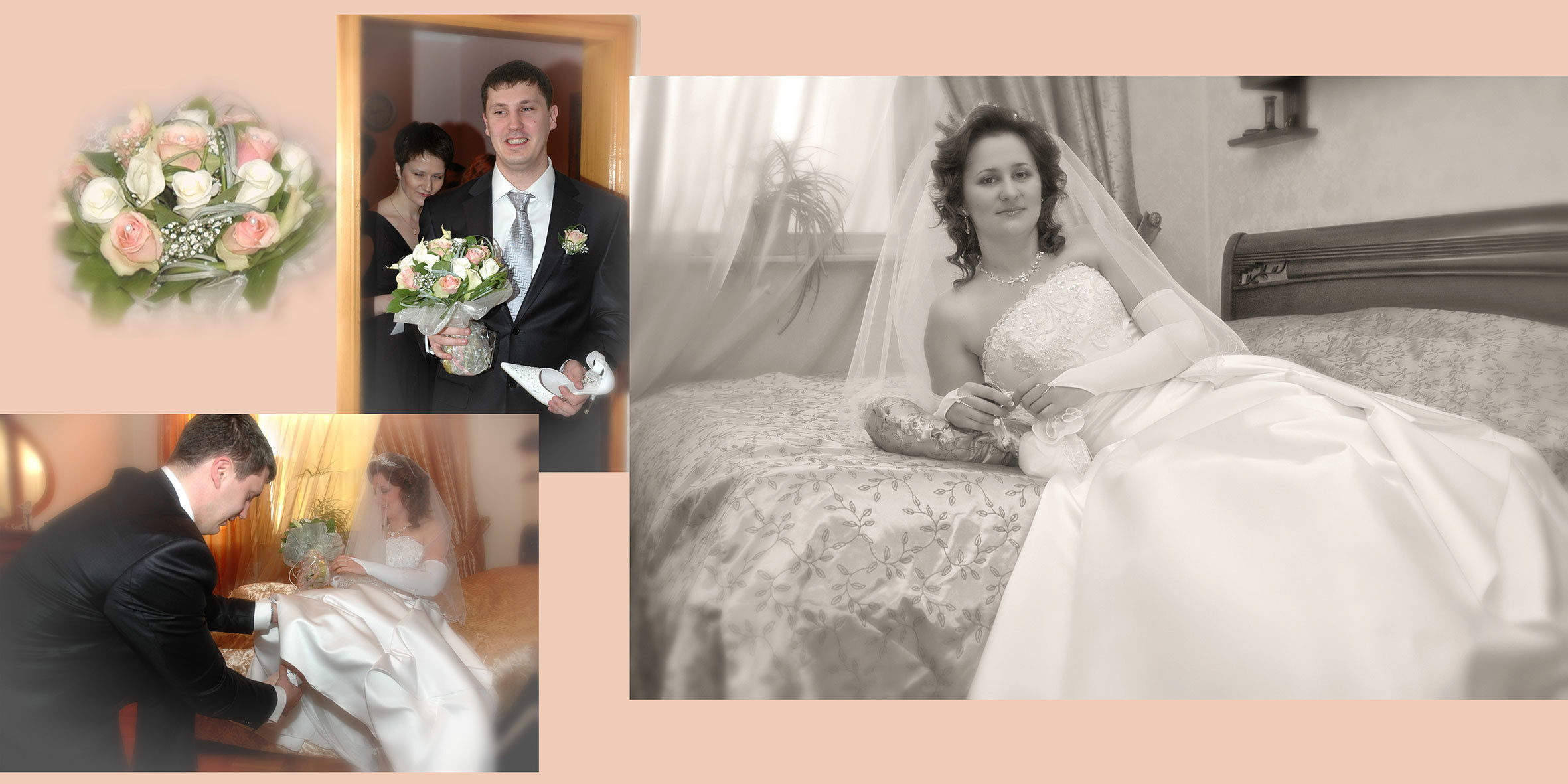 Свадебная фотокнига. Детский, семейный и портретный фотограф в Москве Марина Смрига