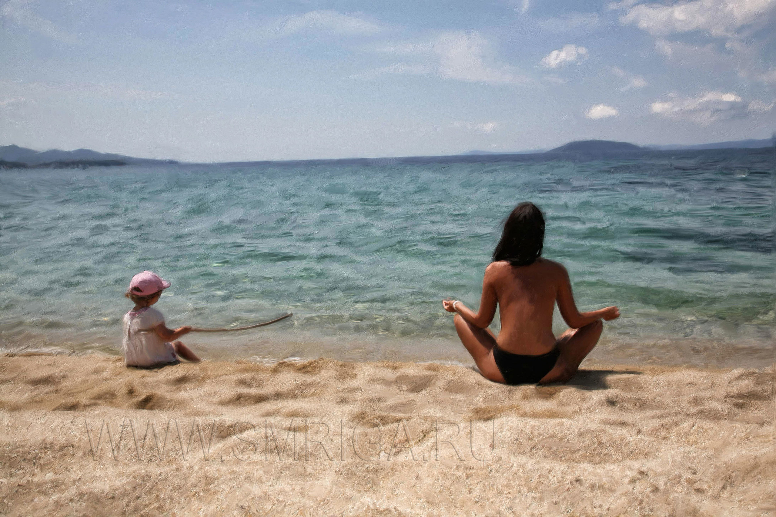 Фотопортрет на холсте. Детский, семейный и портретный фотограф в Москве Марина Смрига