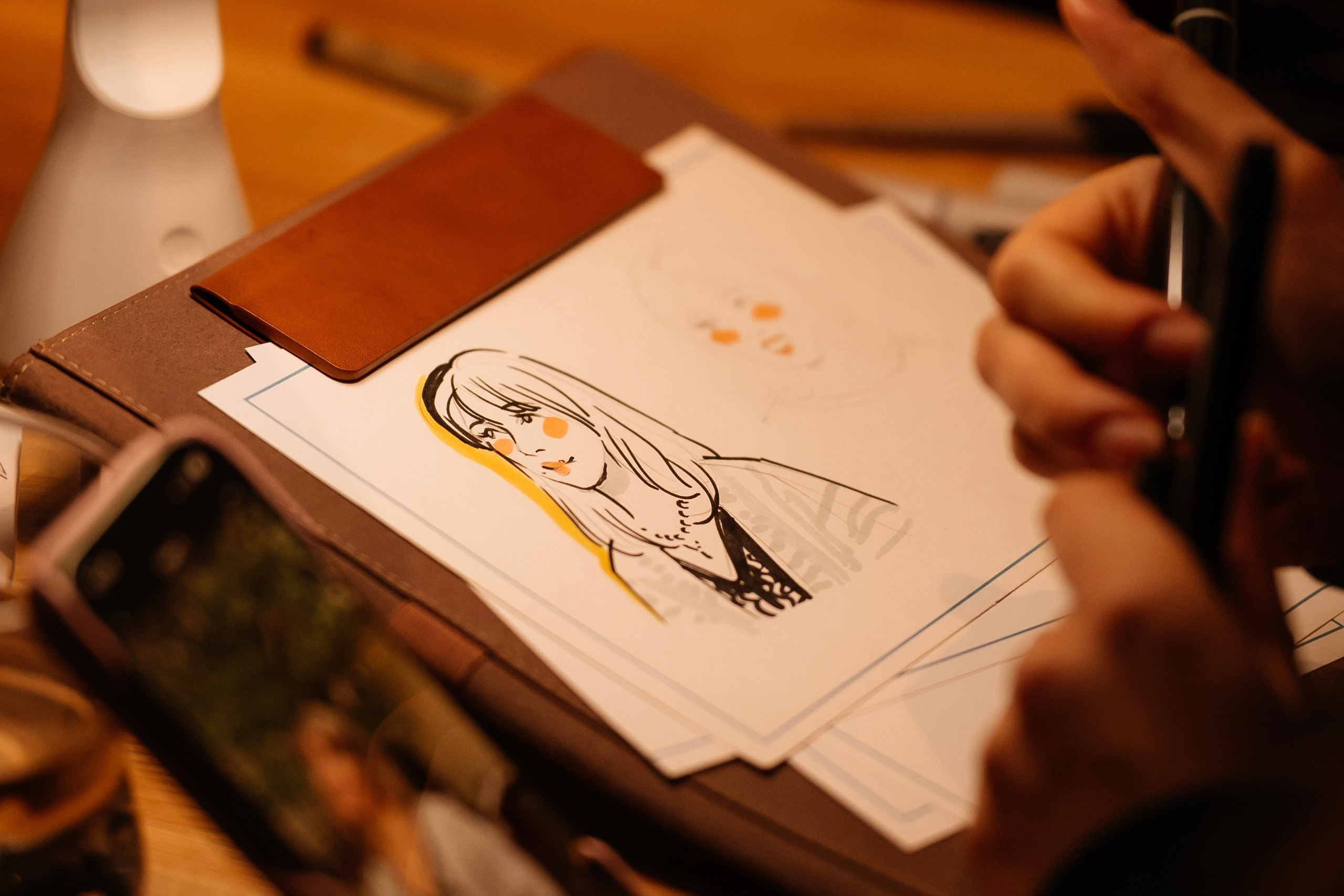 Коллаж из скетчей. Eventiss art agency| Художники и арт-услуги на мероприятие Москва и МО