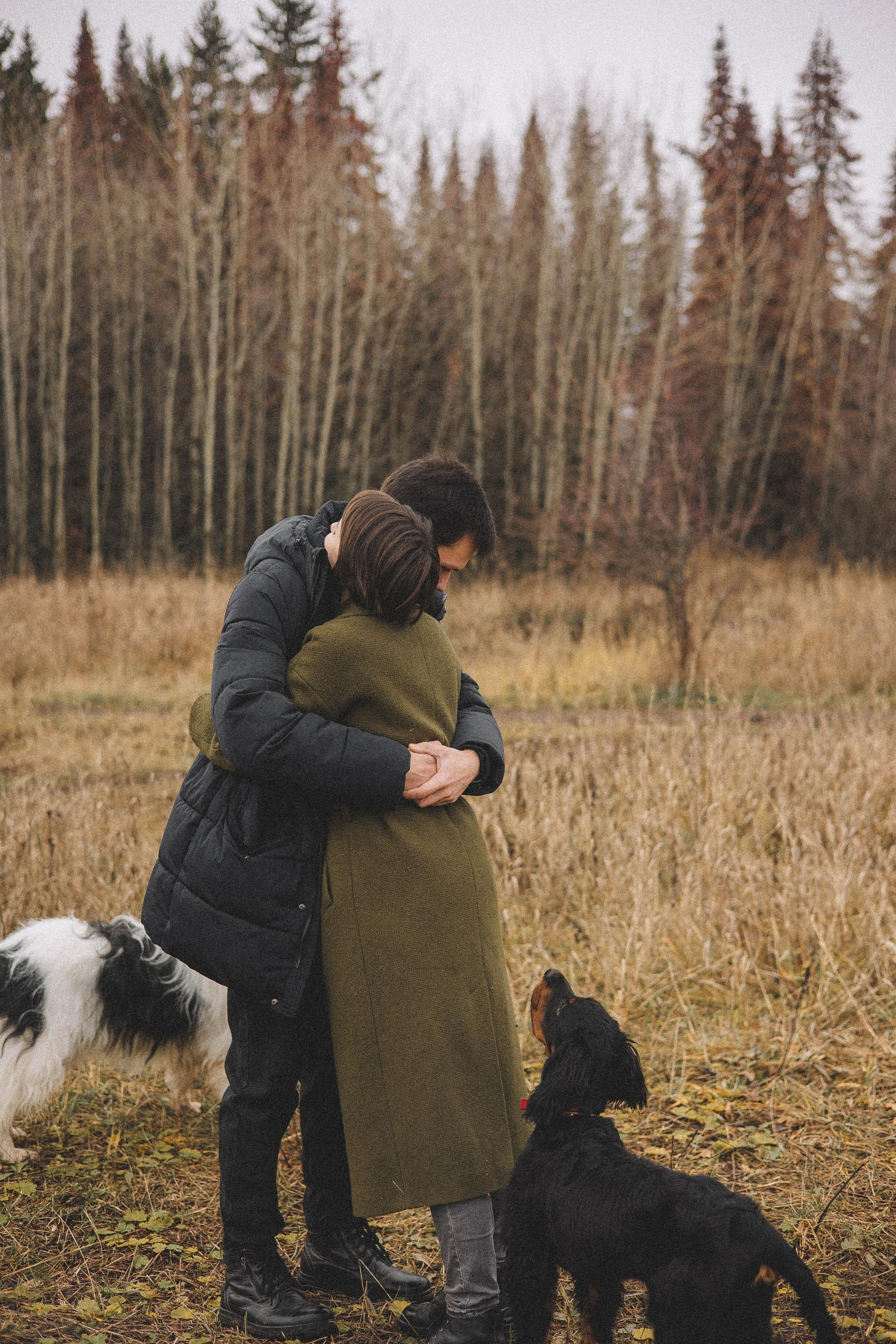 Даша, Глеб, Барс и Бруно. Фотограф-анималист Богданова Полина