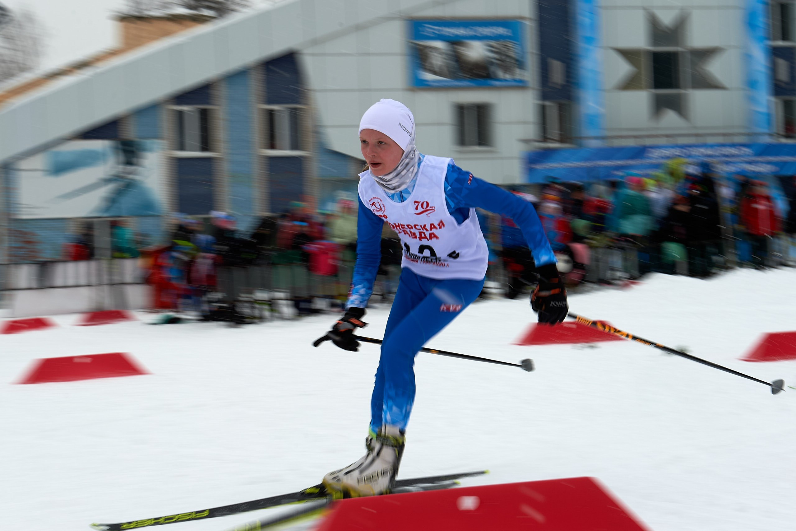 Всероссийские соревнования по лыжным гонкам «Пионерская правда». Ижевс. Спортивный репортажный фотограф в Ижевске Сергей Мерзляков