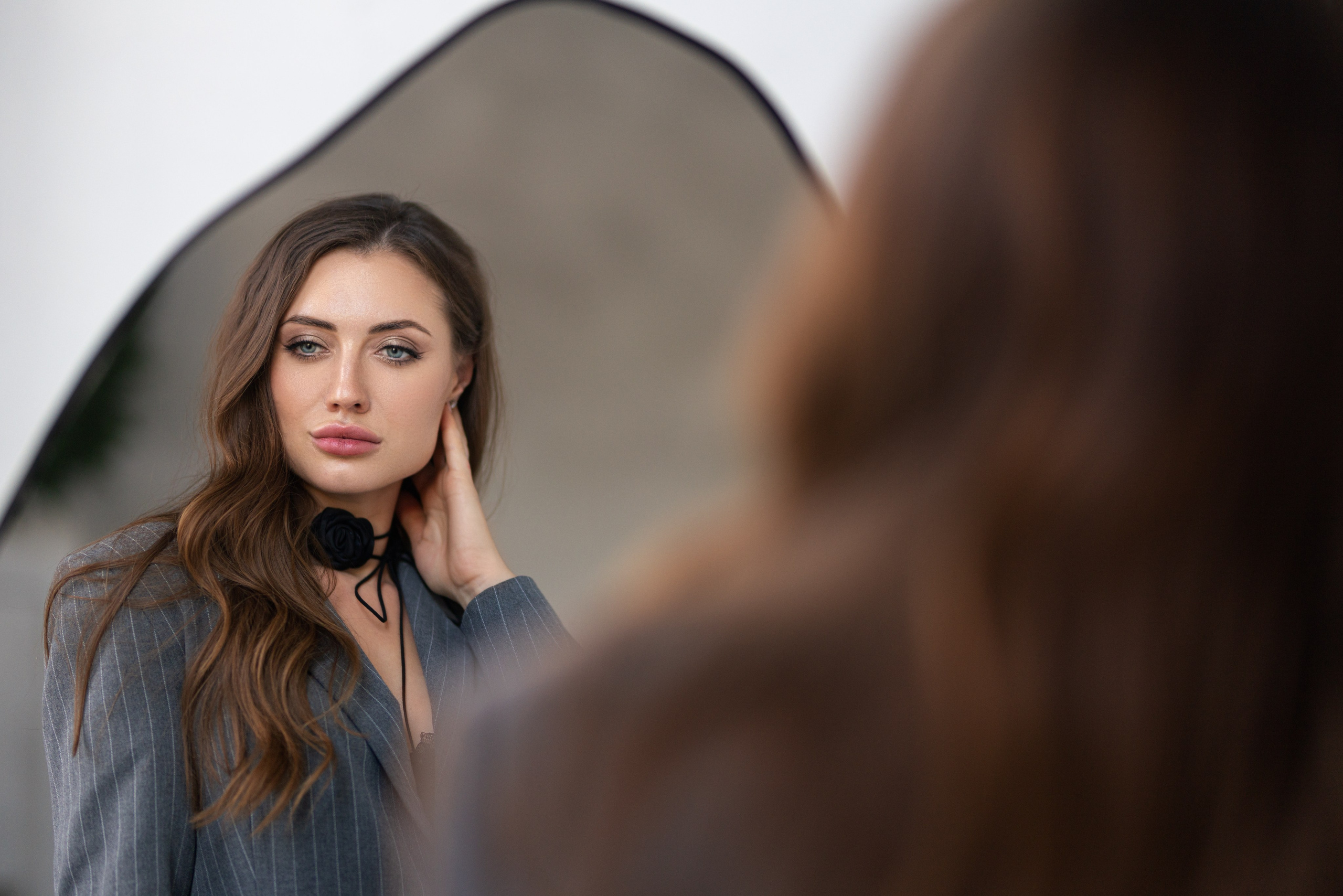 Студийный фотосет в интерьере с Анастасией в формате для «себя». Дмитрий Шульгин, портретный фотограф в Воронеже