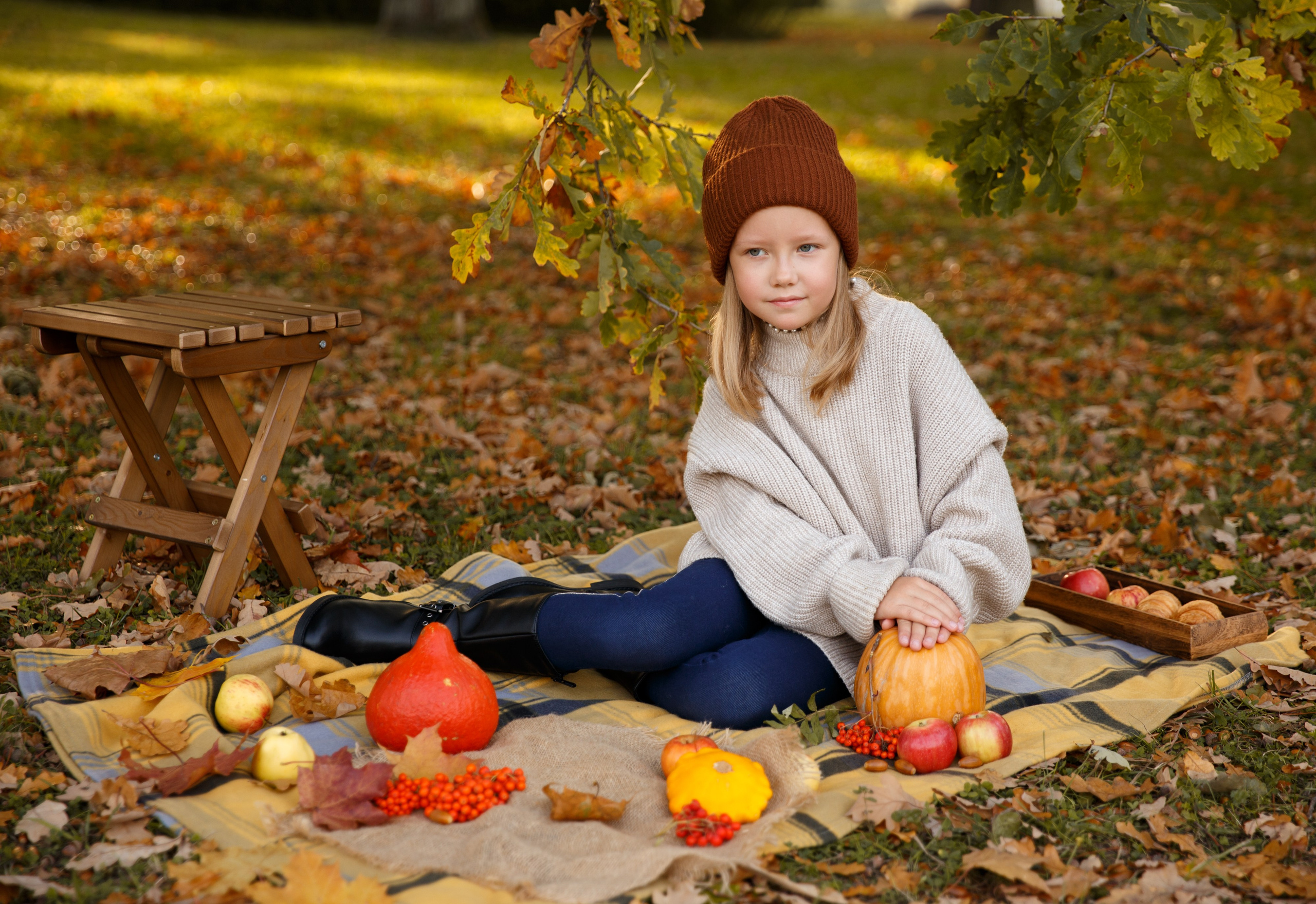 Осень. Александровский парк. Пушкин. Детский и Семейный фотограф в Санкт-Петербурге
